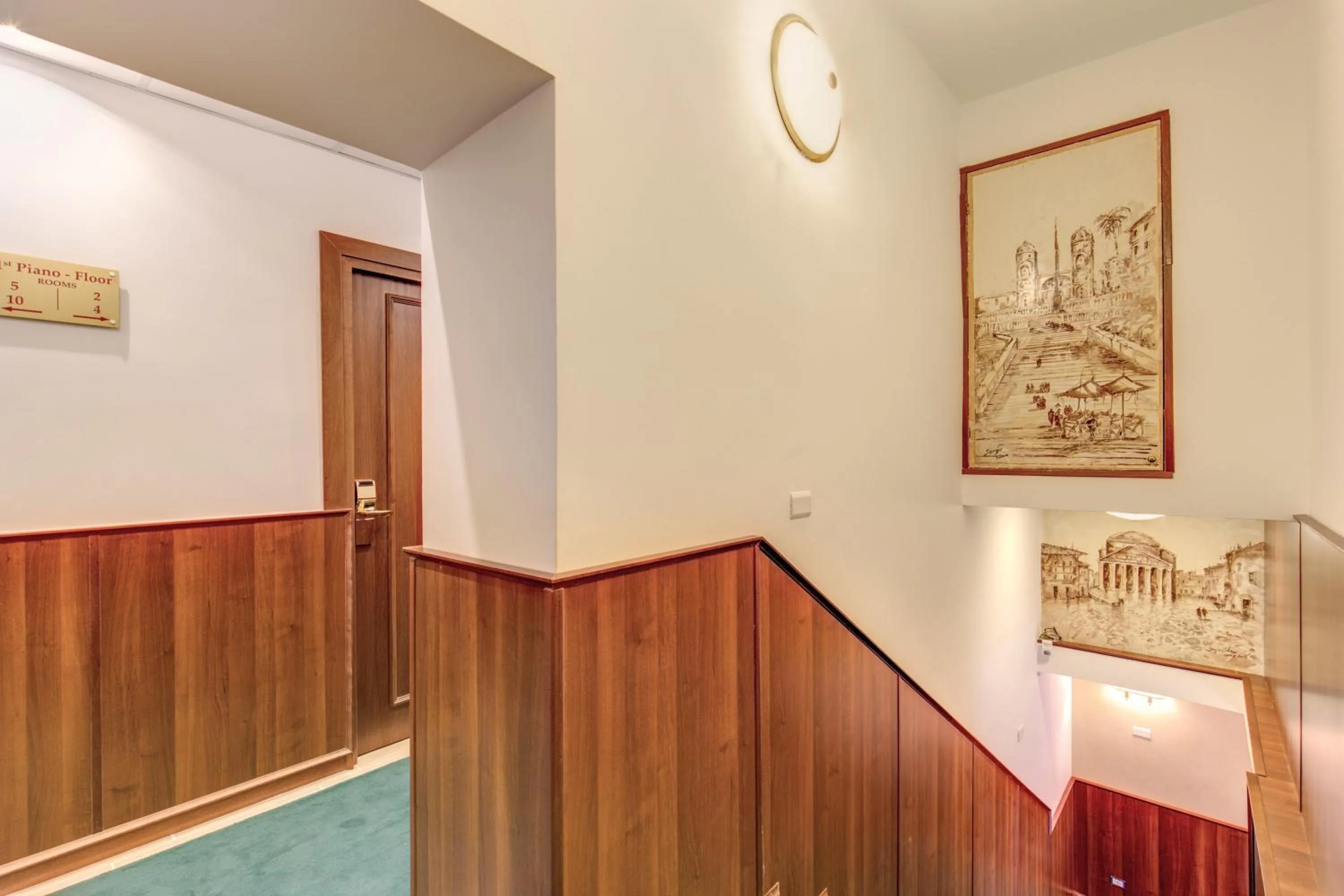 Lobby or reception in Hotel Flavio