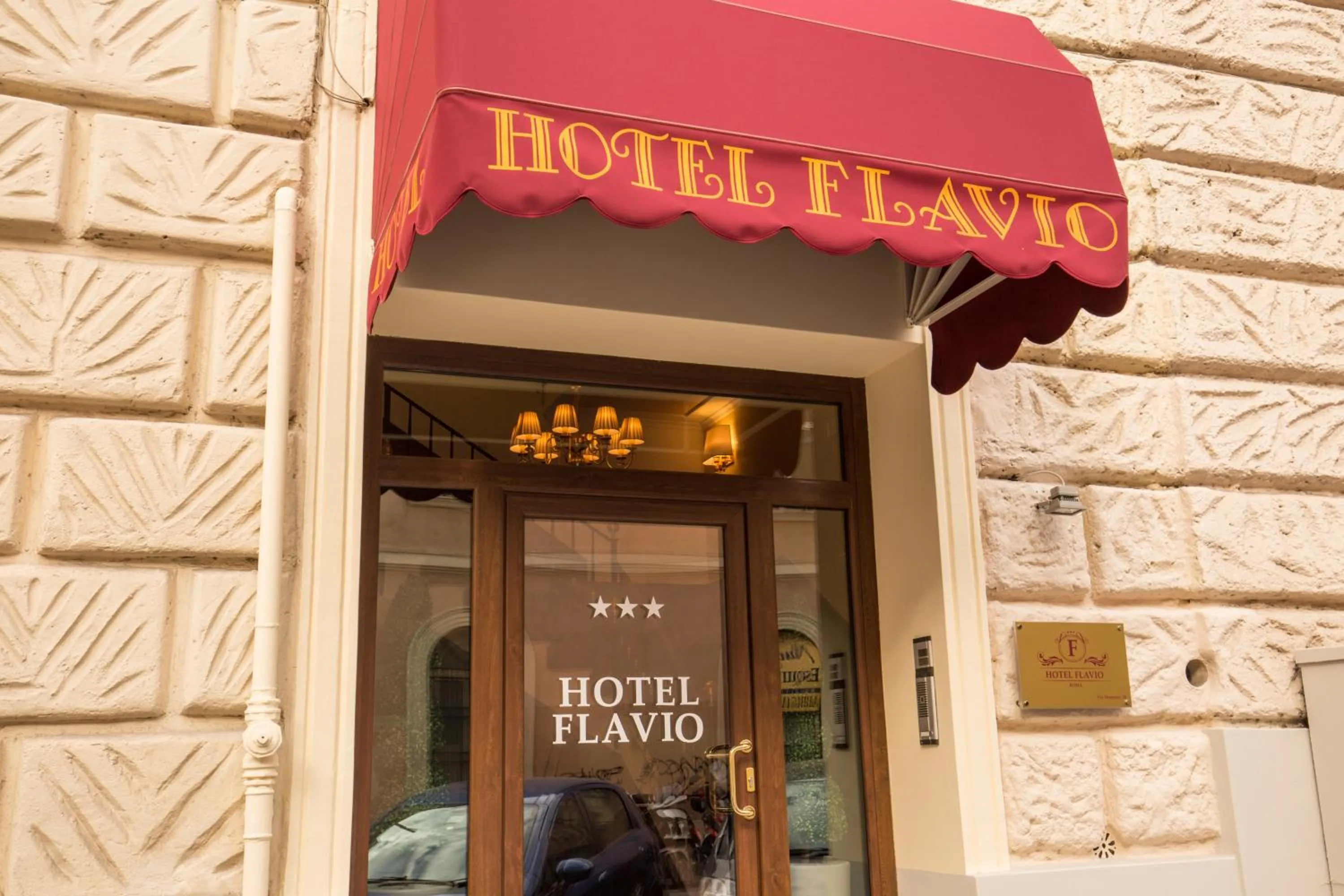 Facade/entrance in Hotel Flavio
