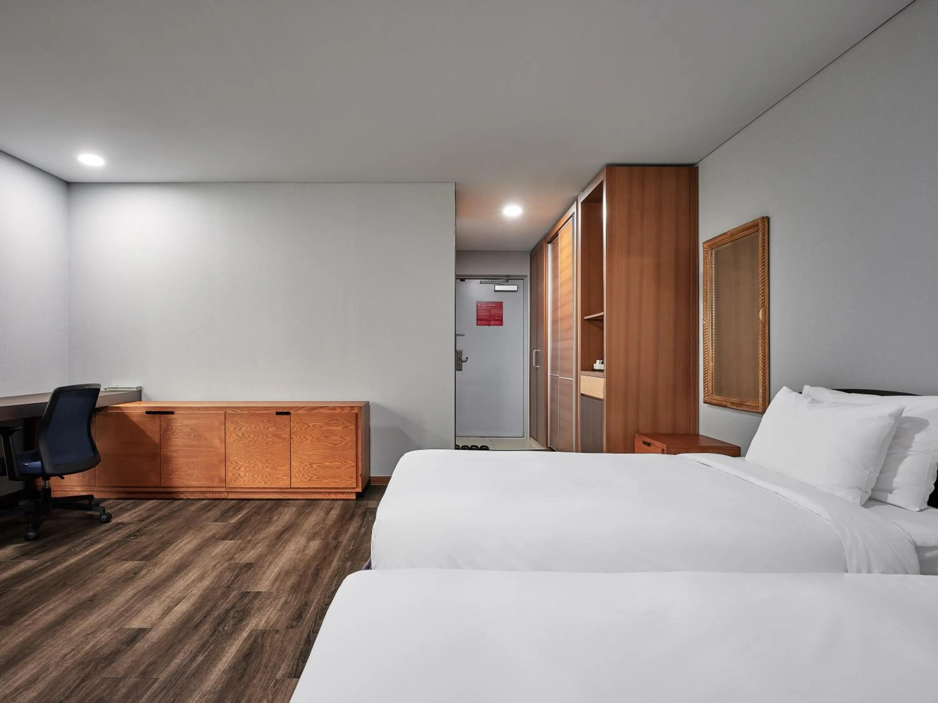 Decorative detail, Bed in Ramada Hotel and Suites Seoul Namdaemun