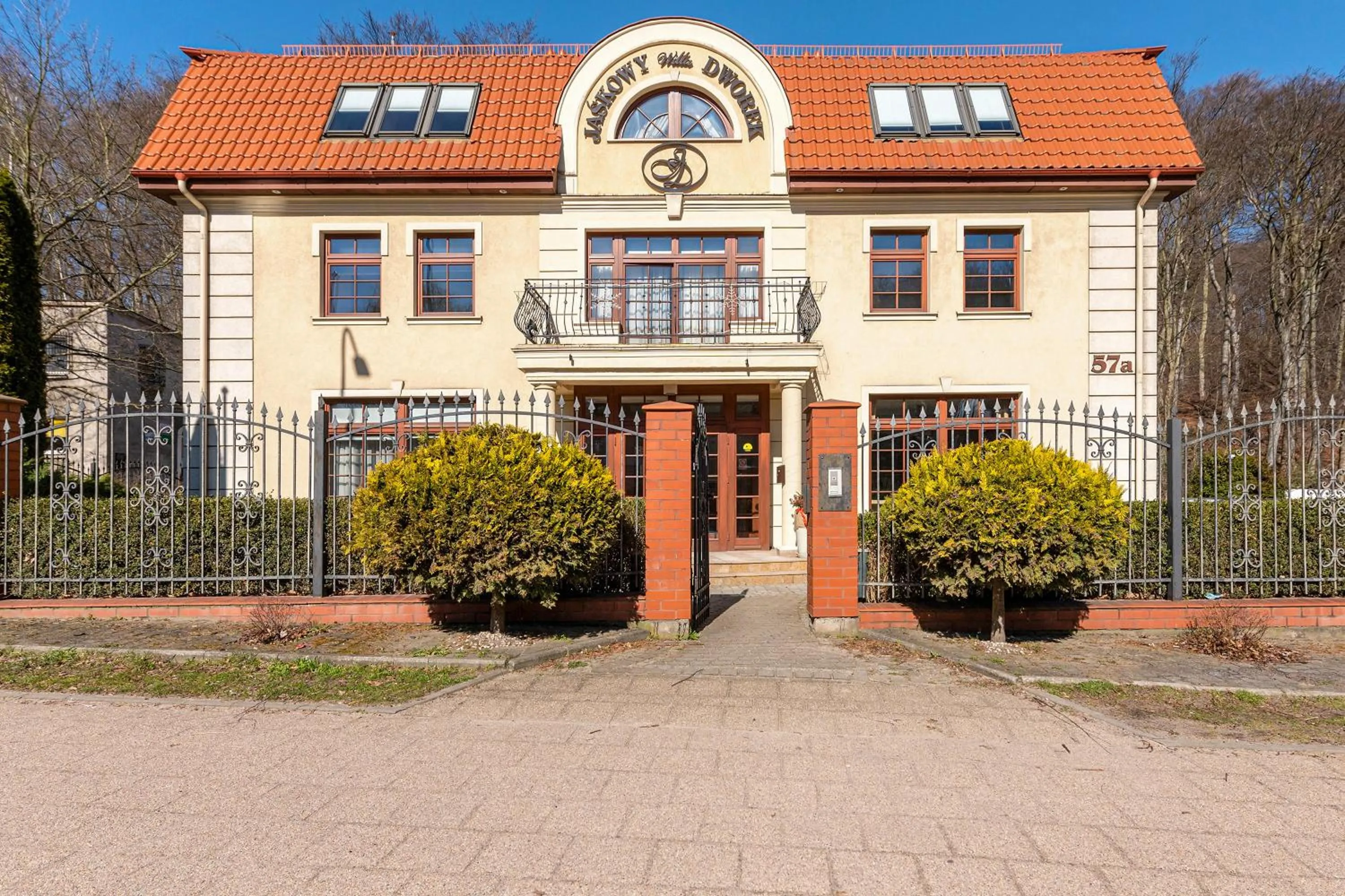 Property building in Willa Jaśkowy Dworek