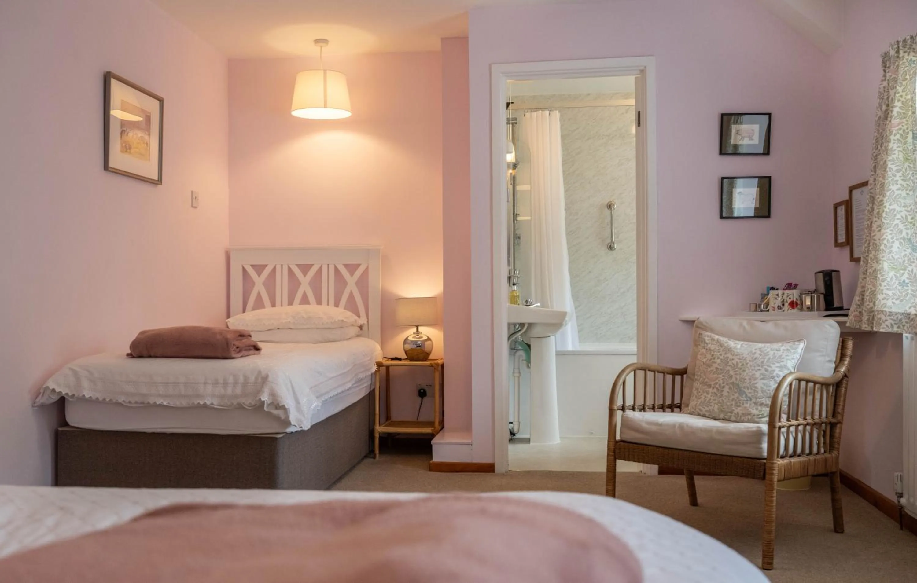 Bedroom, Bed in Rye Hill Farm