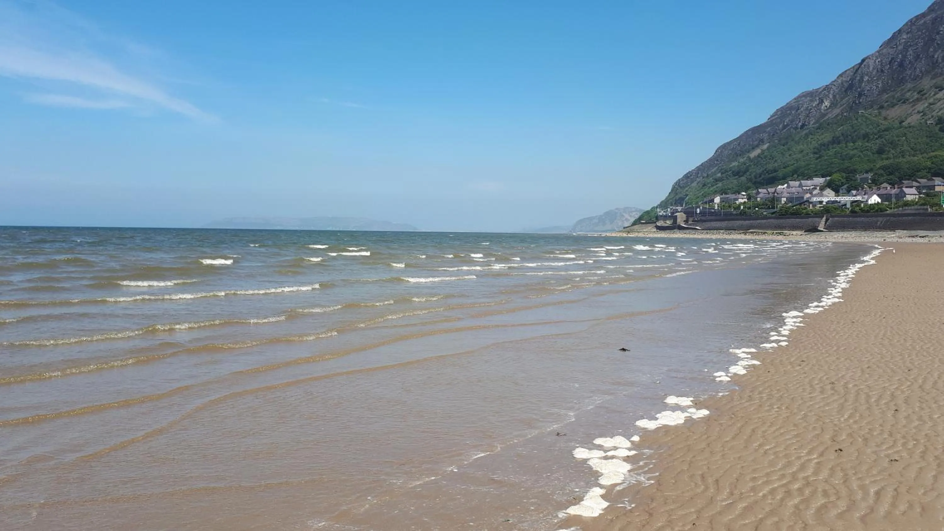 Beach in Min y Don Guest House