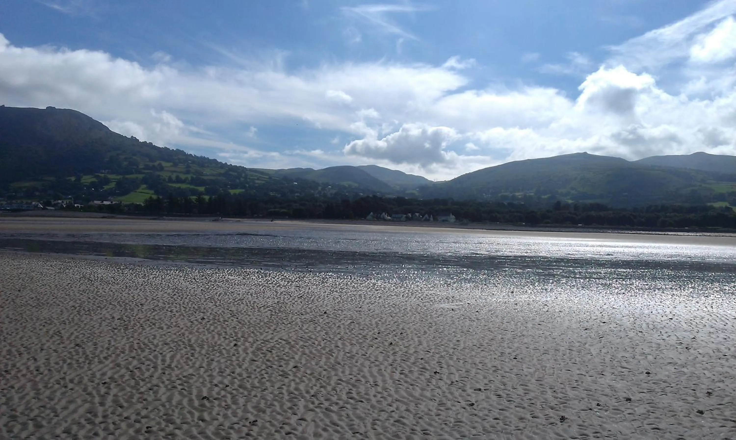 Natural landscape in Min y Don Guest House