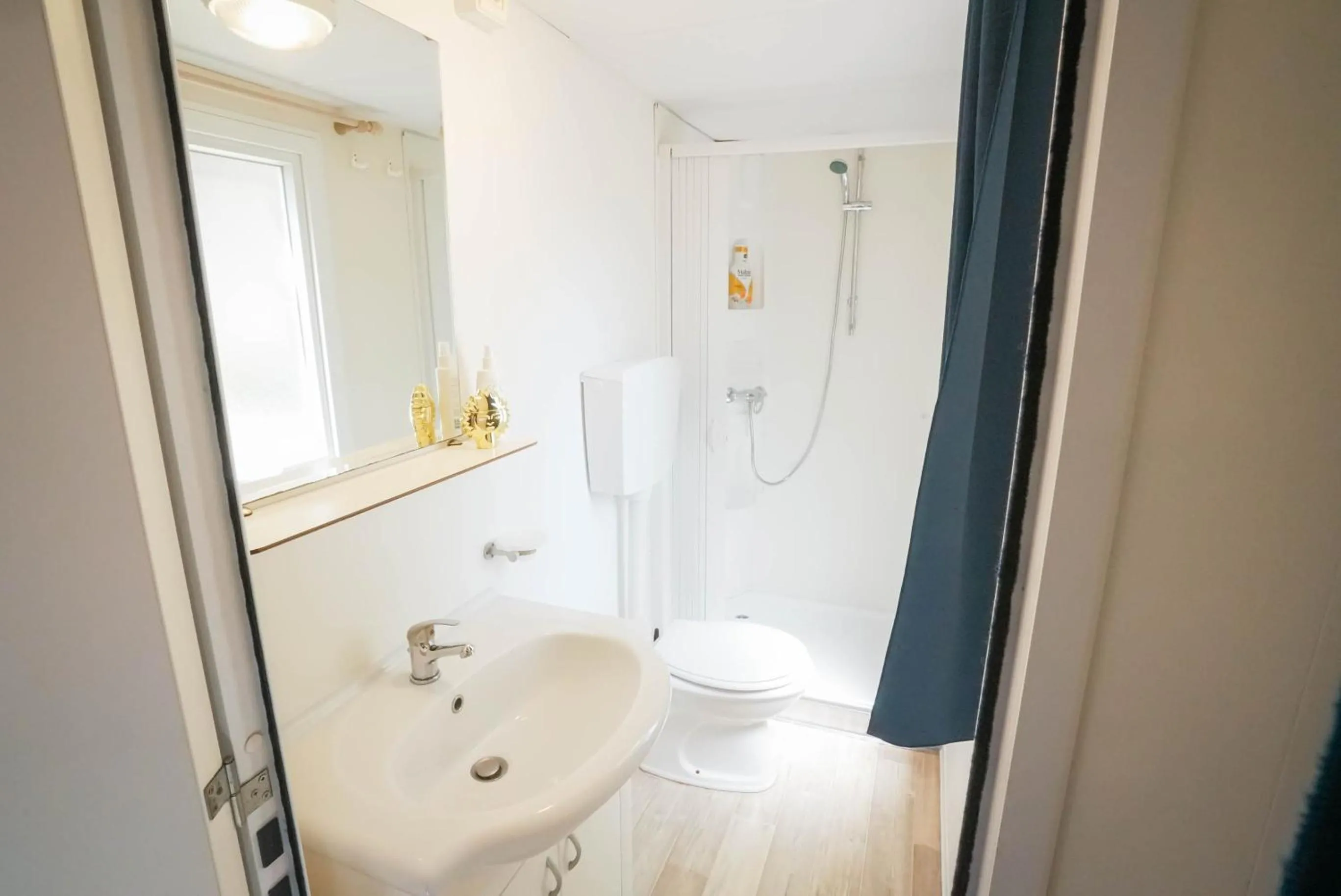 Bathroom in Happy Camp Mobile Homes in Brioni Sunny Camping