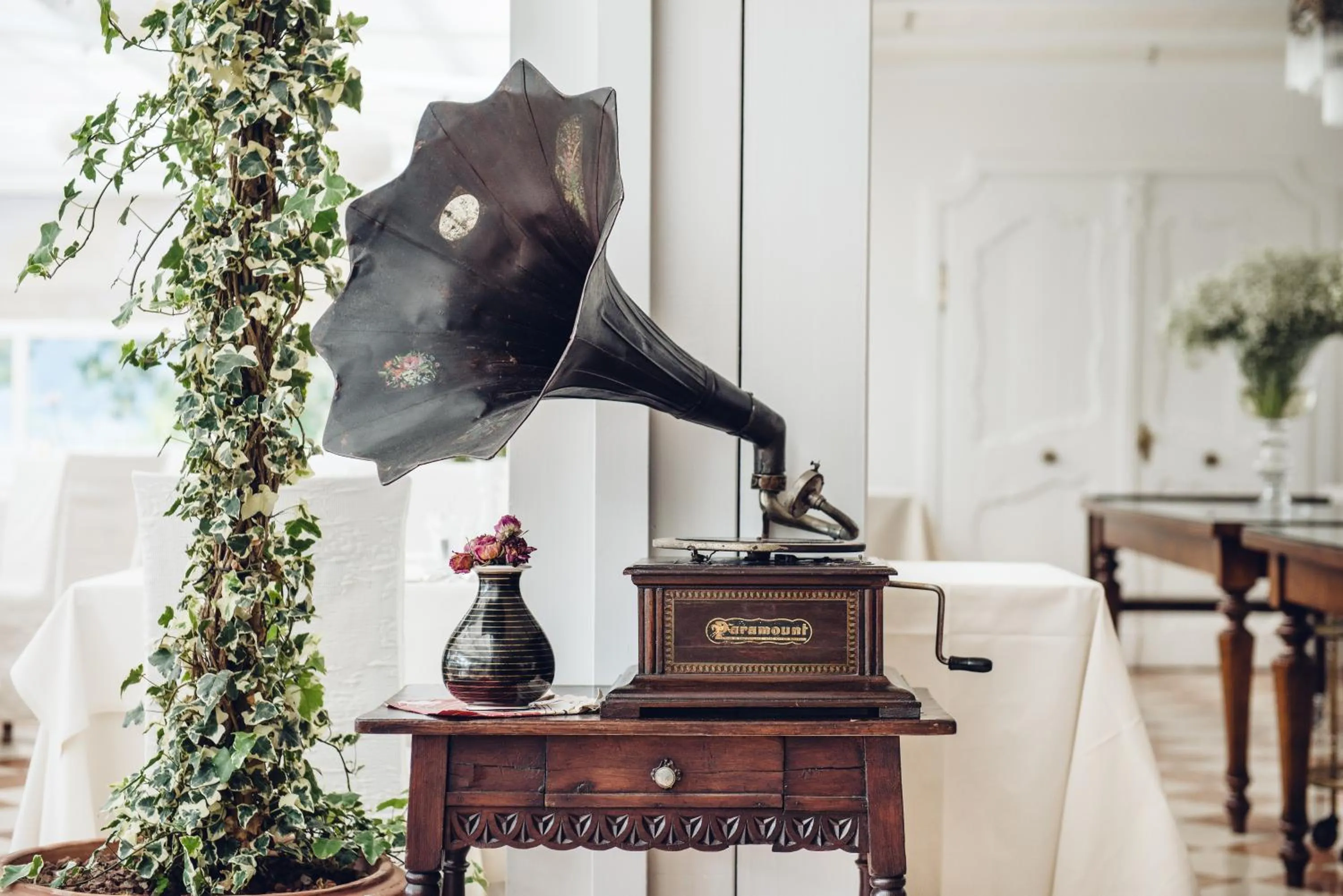 Decorative detail in Relais & Chateaux Hotel Castel Fragsburg