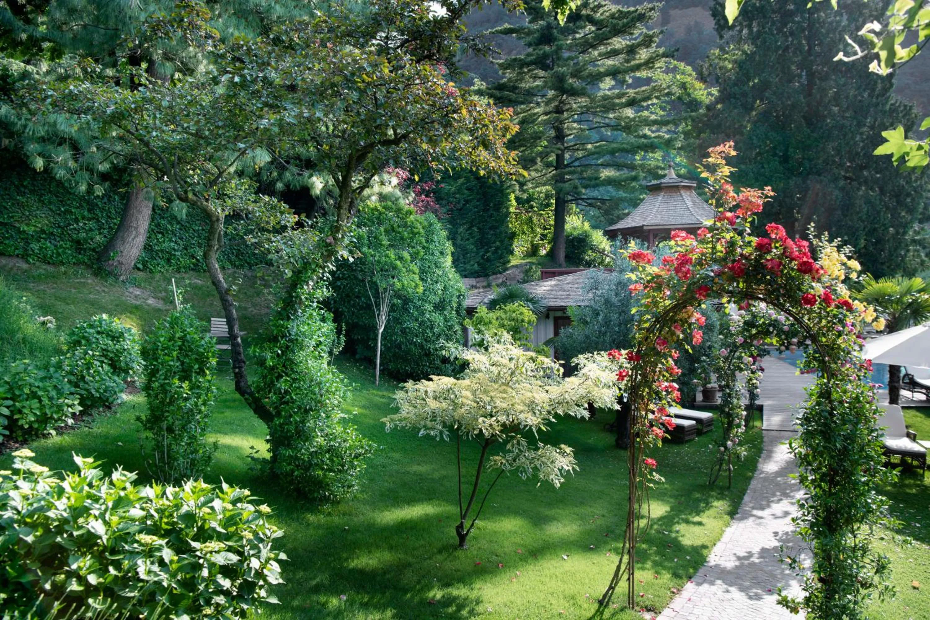 Natural landscape in Relais & Chateaux Hotel Castel Fragsburg