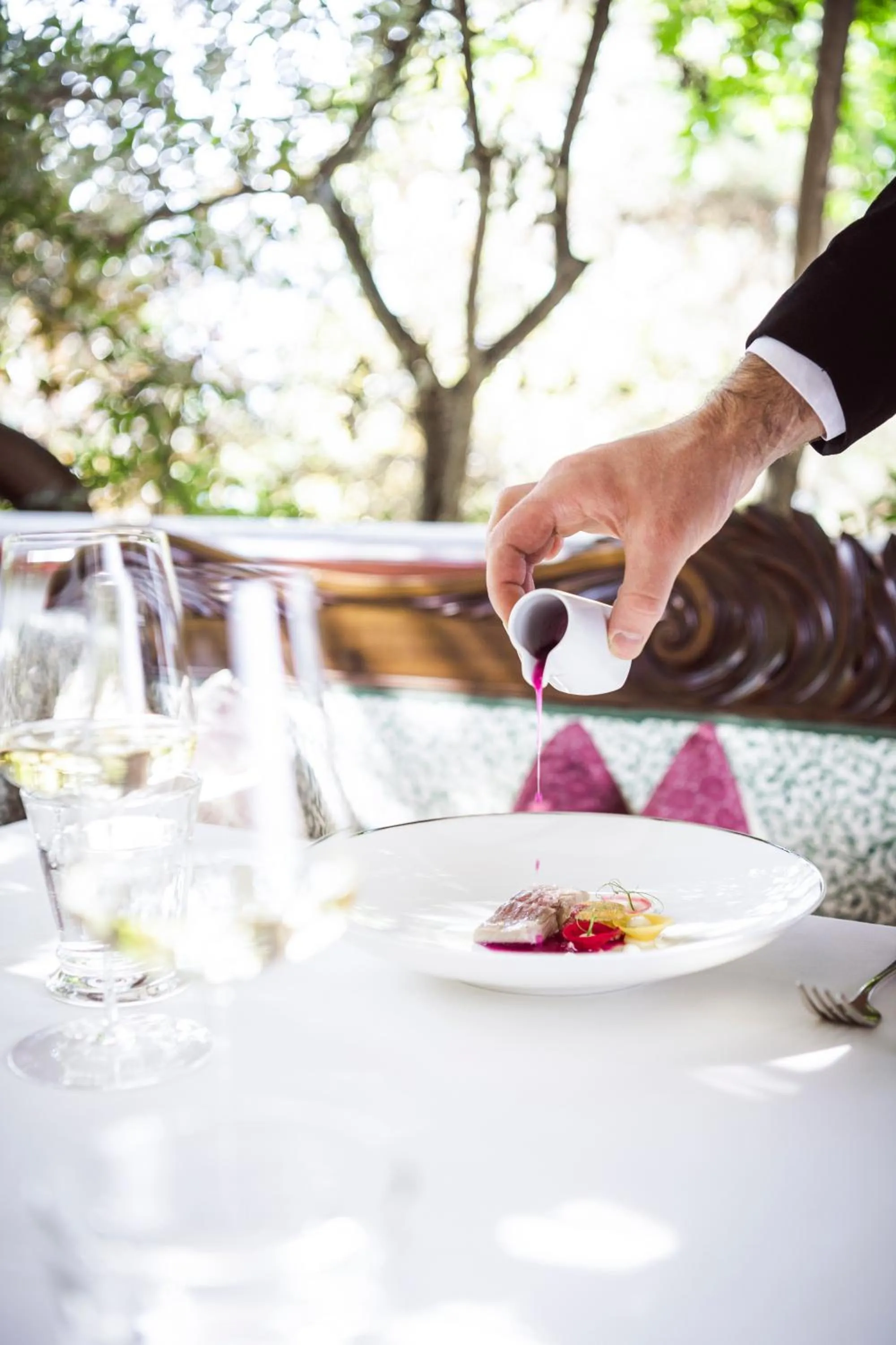 Restaurant/places to eat in Relais & Chateaux Hotel Castel Fragsburg