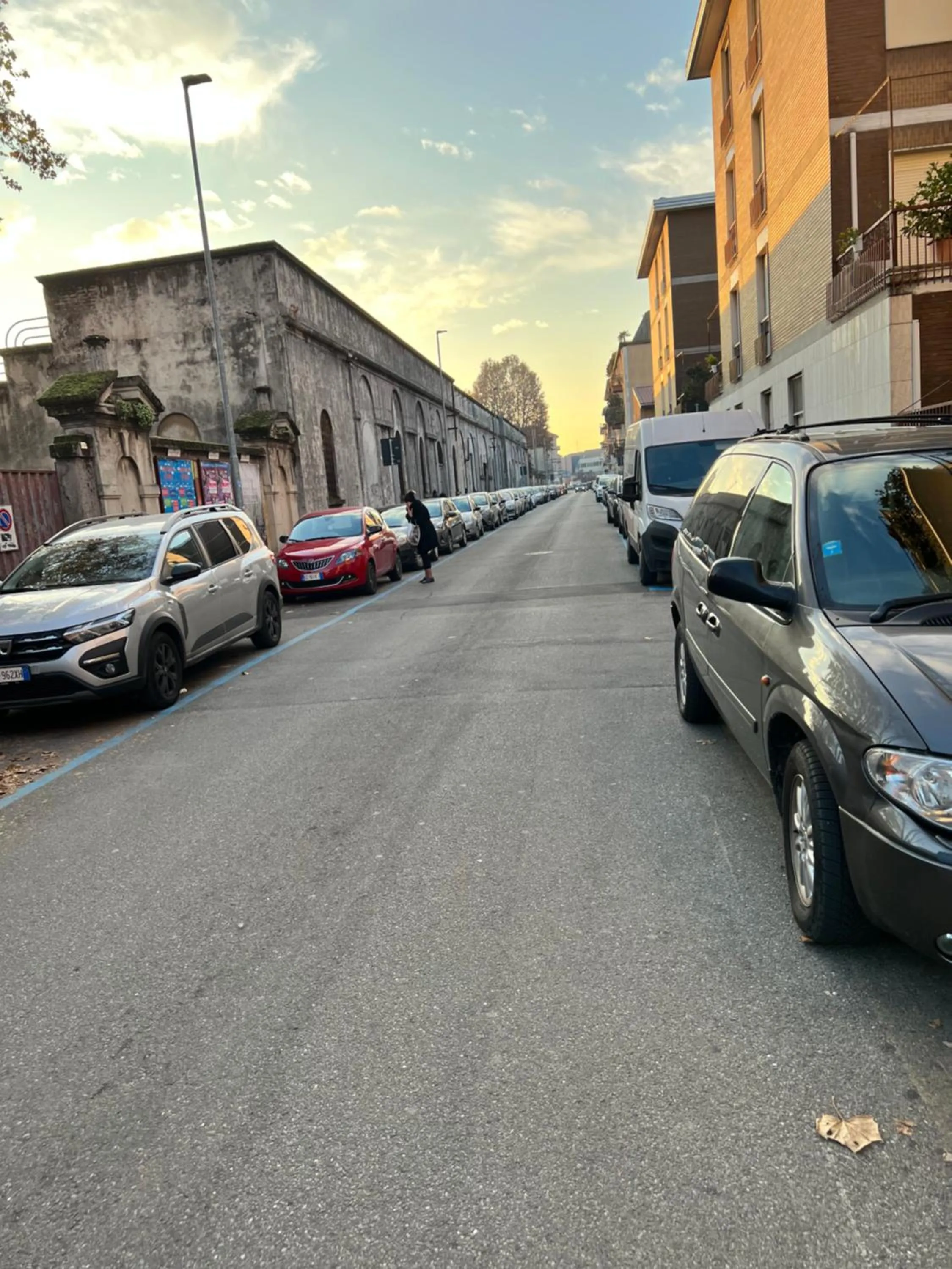 Quiet street view in Il Broletto B&B