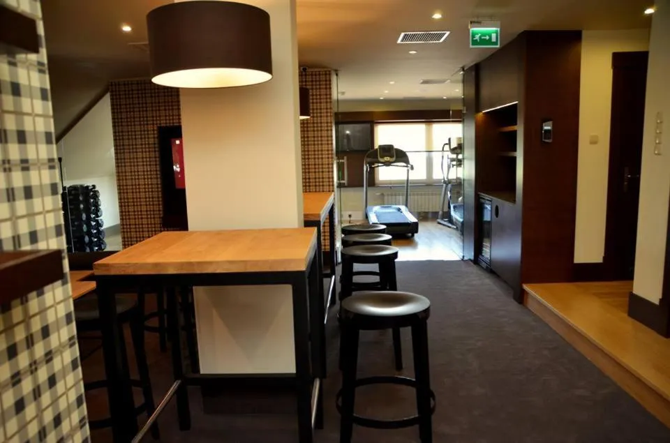 Communal lounge/ TV room in Hotel Wawrzyniak