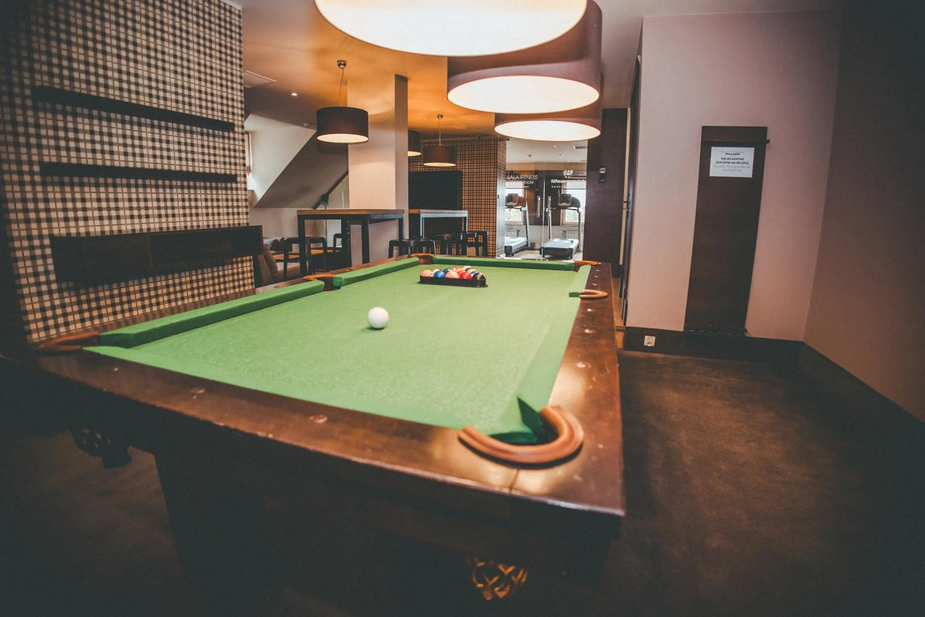 Billiard in Hotel Wawrzyniak