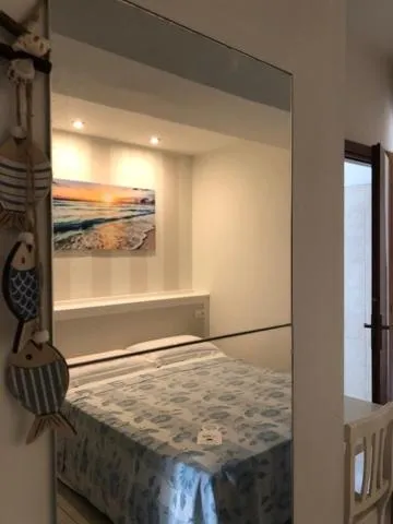 Bedroom, Bed in Hotel La Rosetta Scauri