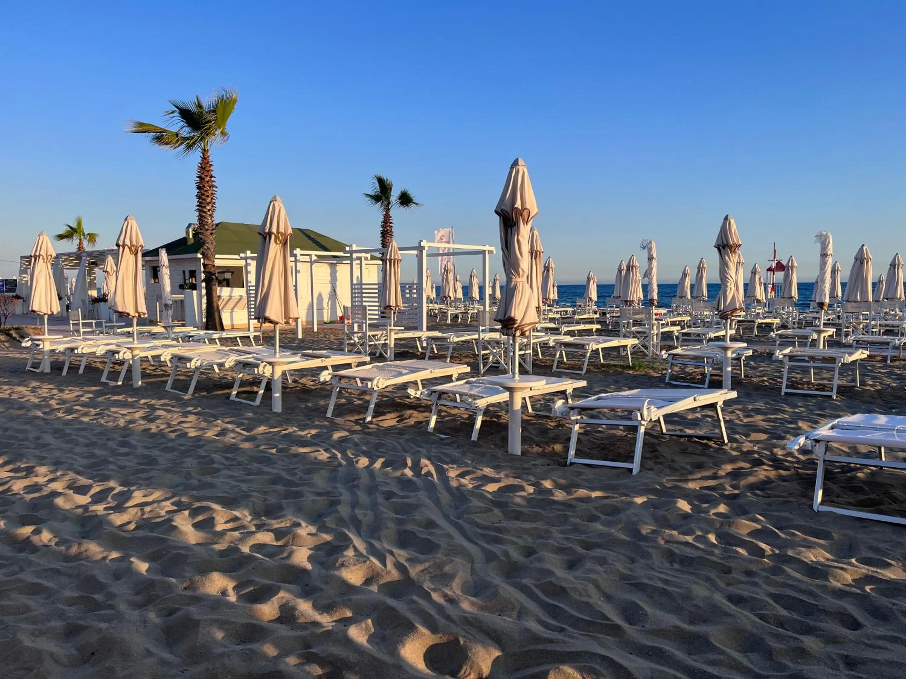 Beach in Hotel La Rosetta Scauri