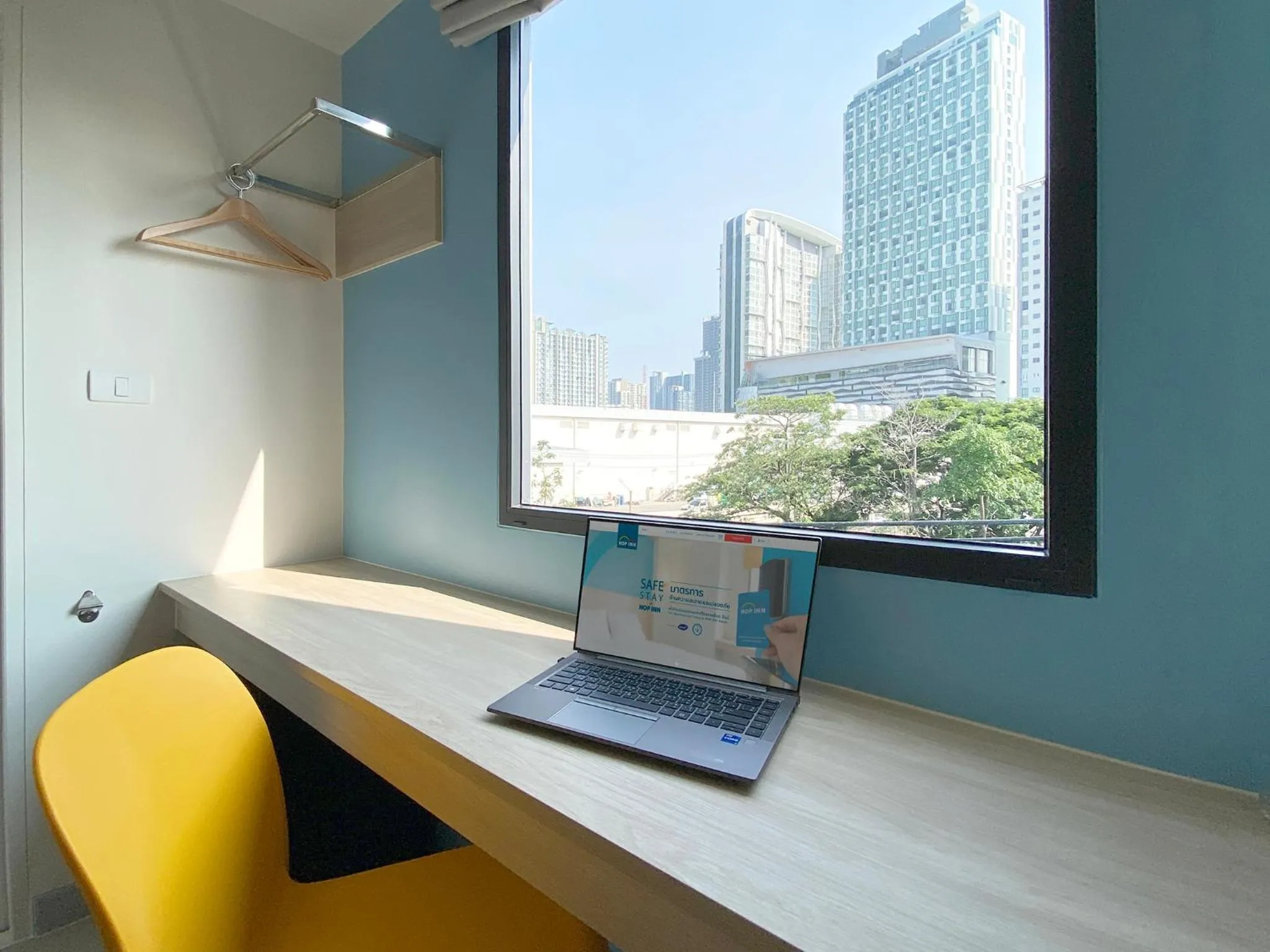 locker in HOP INN Bangkok Onnut Station