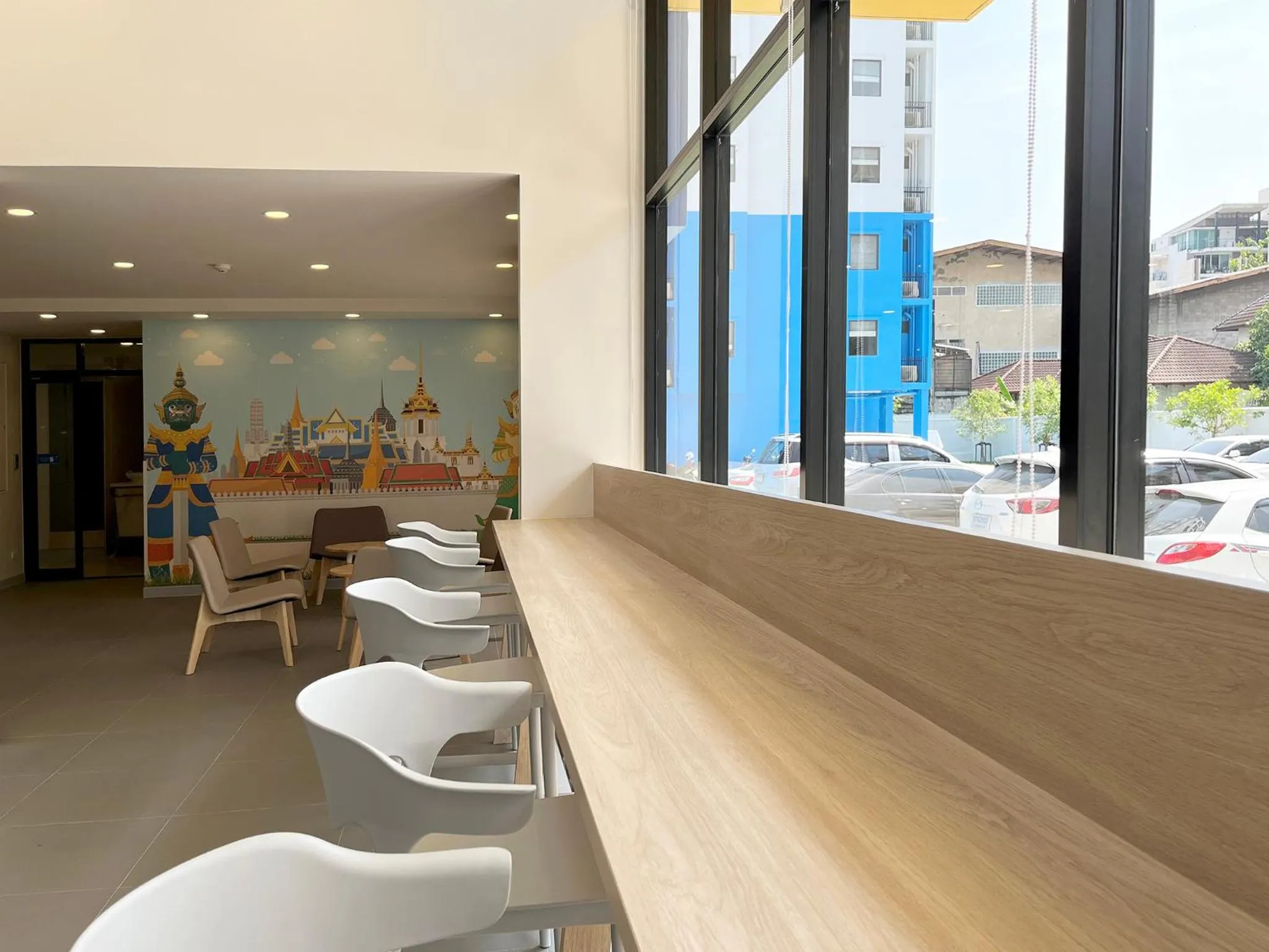 Lobby or reception in HOP INN Bangkok Onnut Station