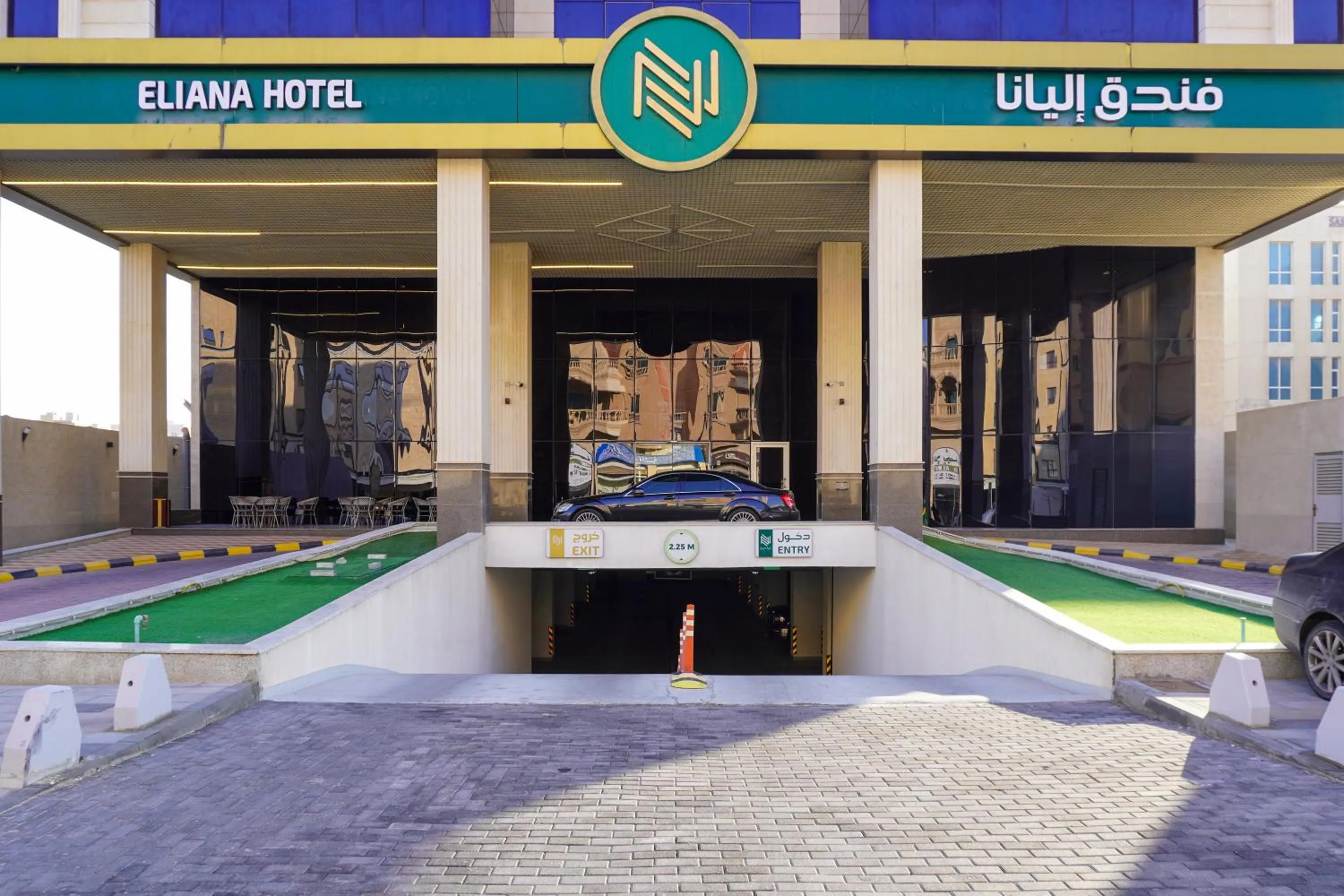 Street view in Eliana Hotel