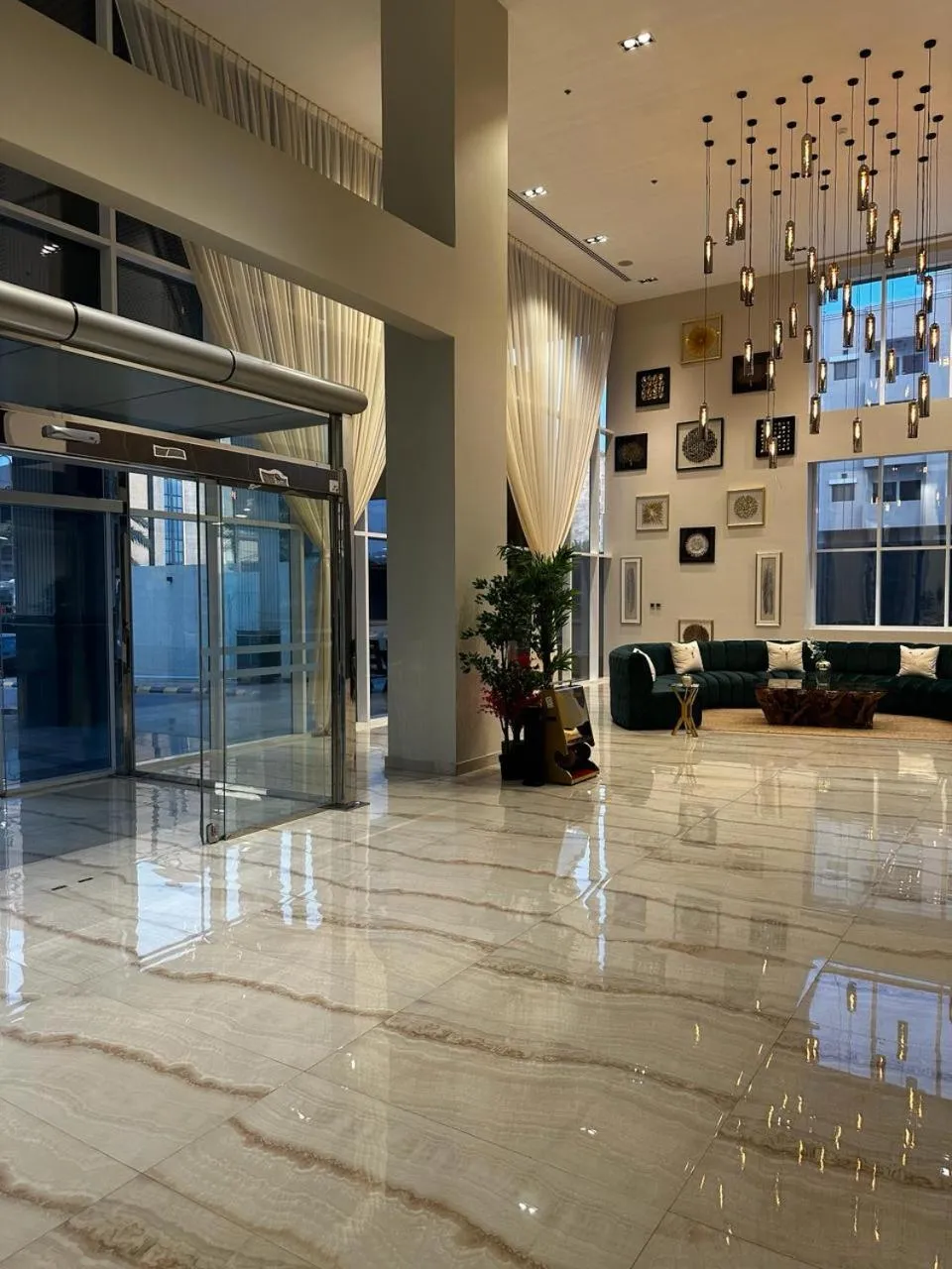 Lobby or reception in Eliana Hotel