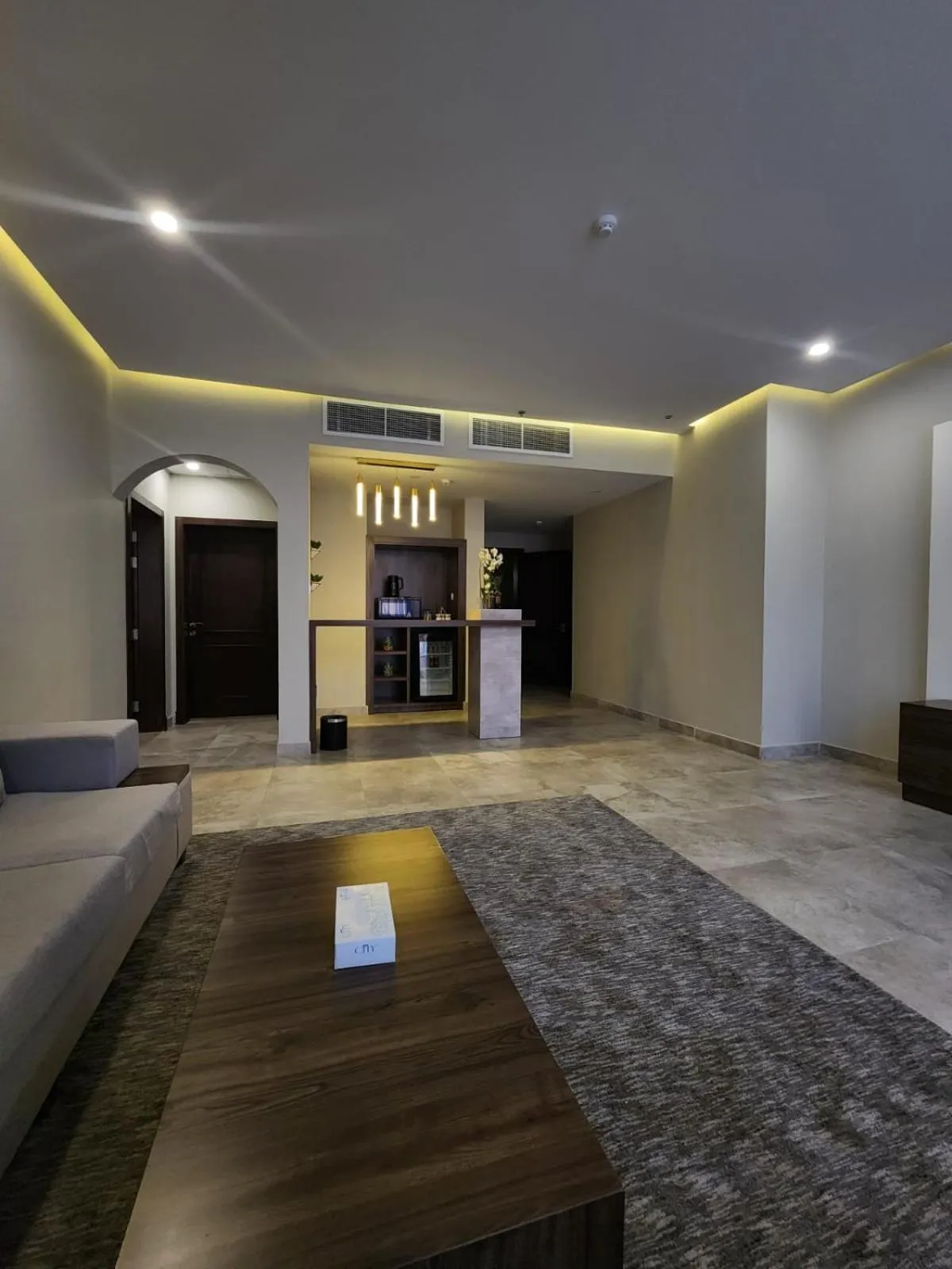 Kitchen or kitchenette in Eliana Hotel