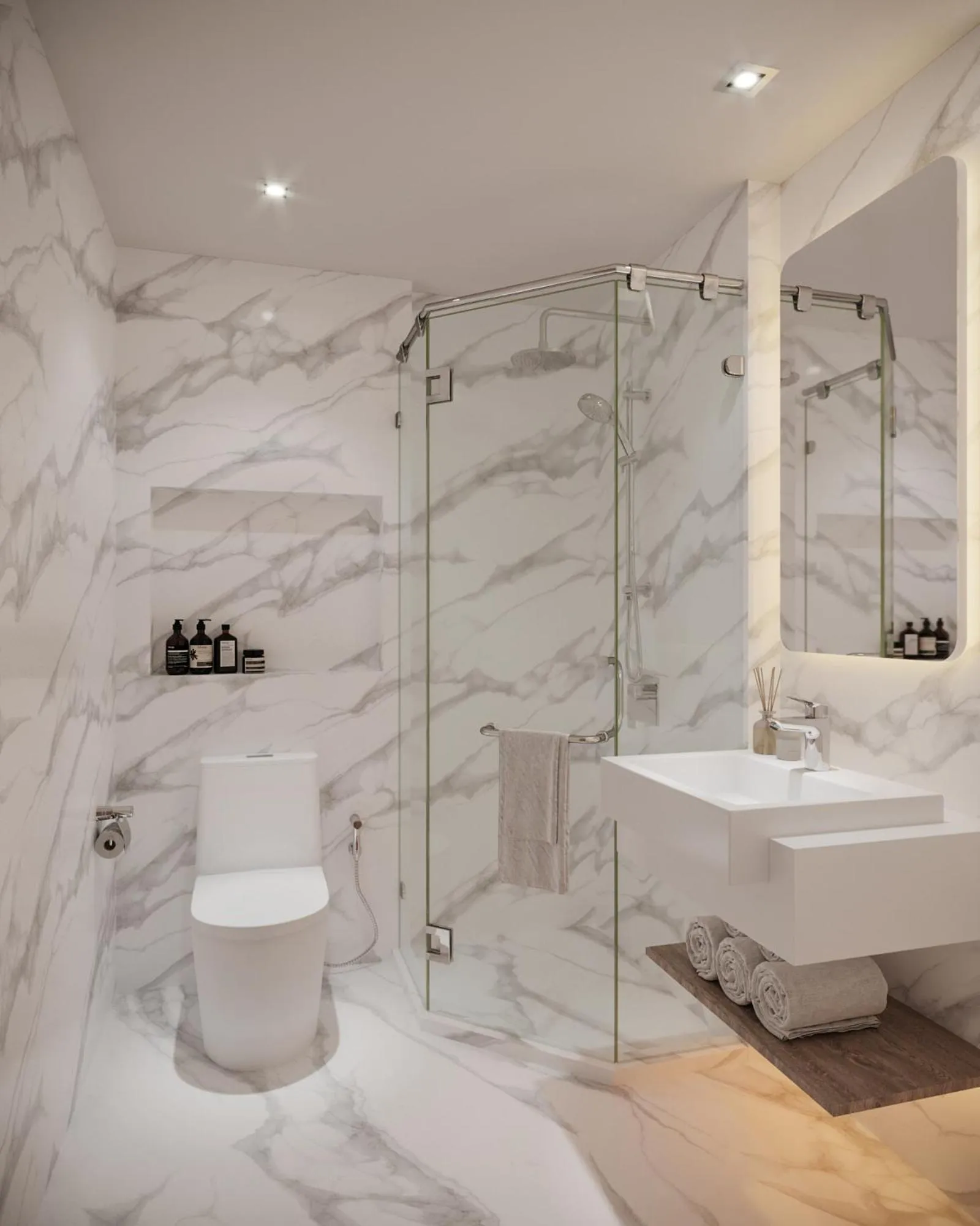 Bathroom in Leon Lasalle Hotel and Residences