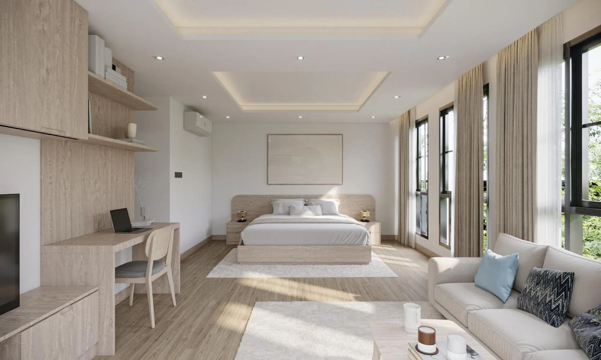 Photo of the whole room, Bed in Leon Lasalle Hotel and Residences