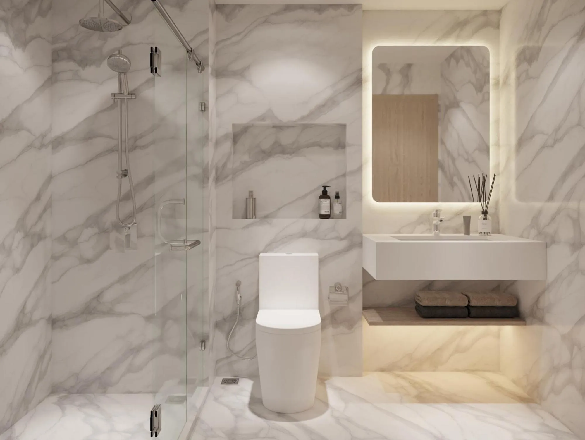 Bathroom in Leon Lasalle Hotel and Residences