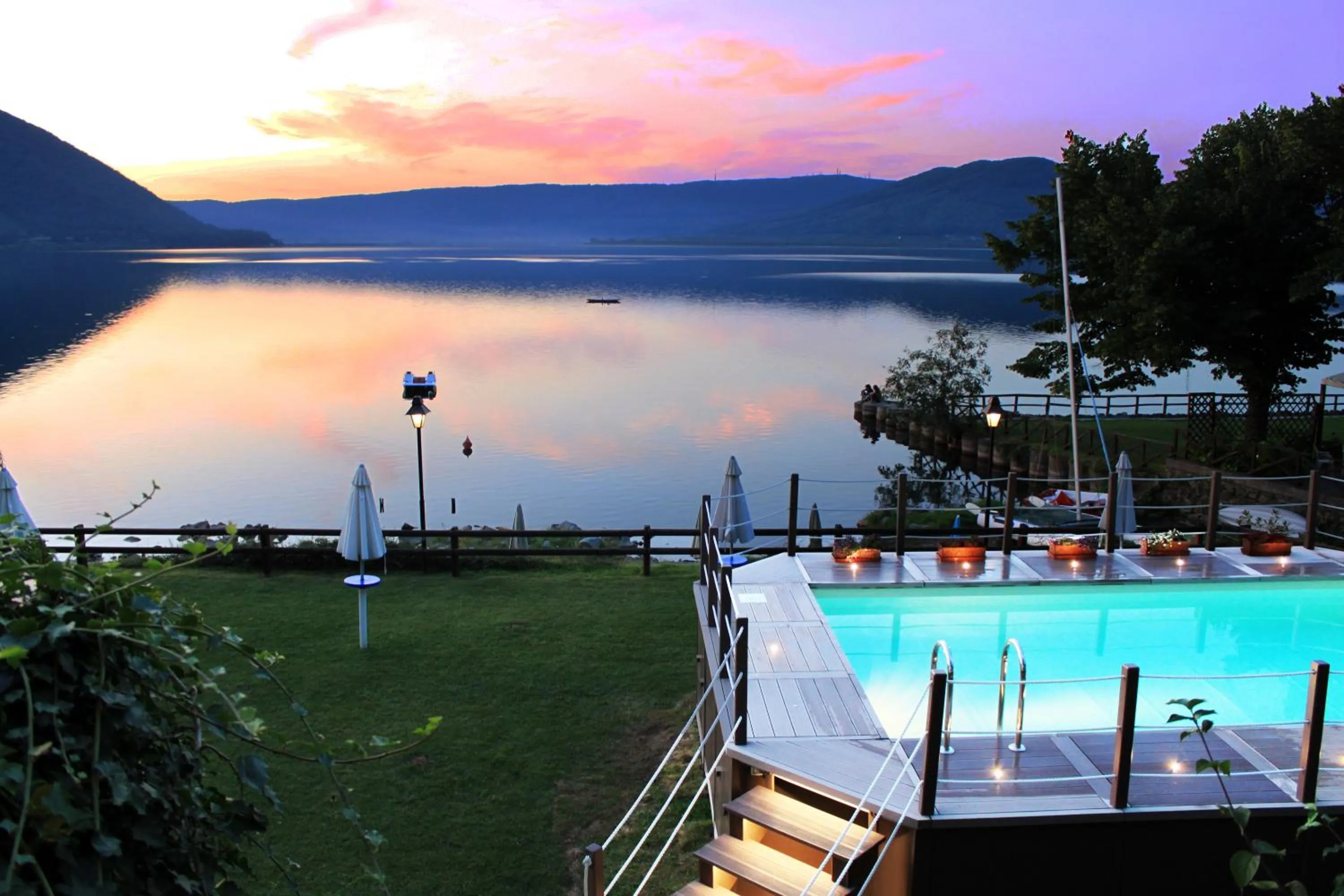Swimming pool in Relais Sans Soucis & Spa