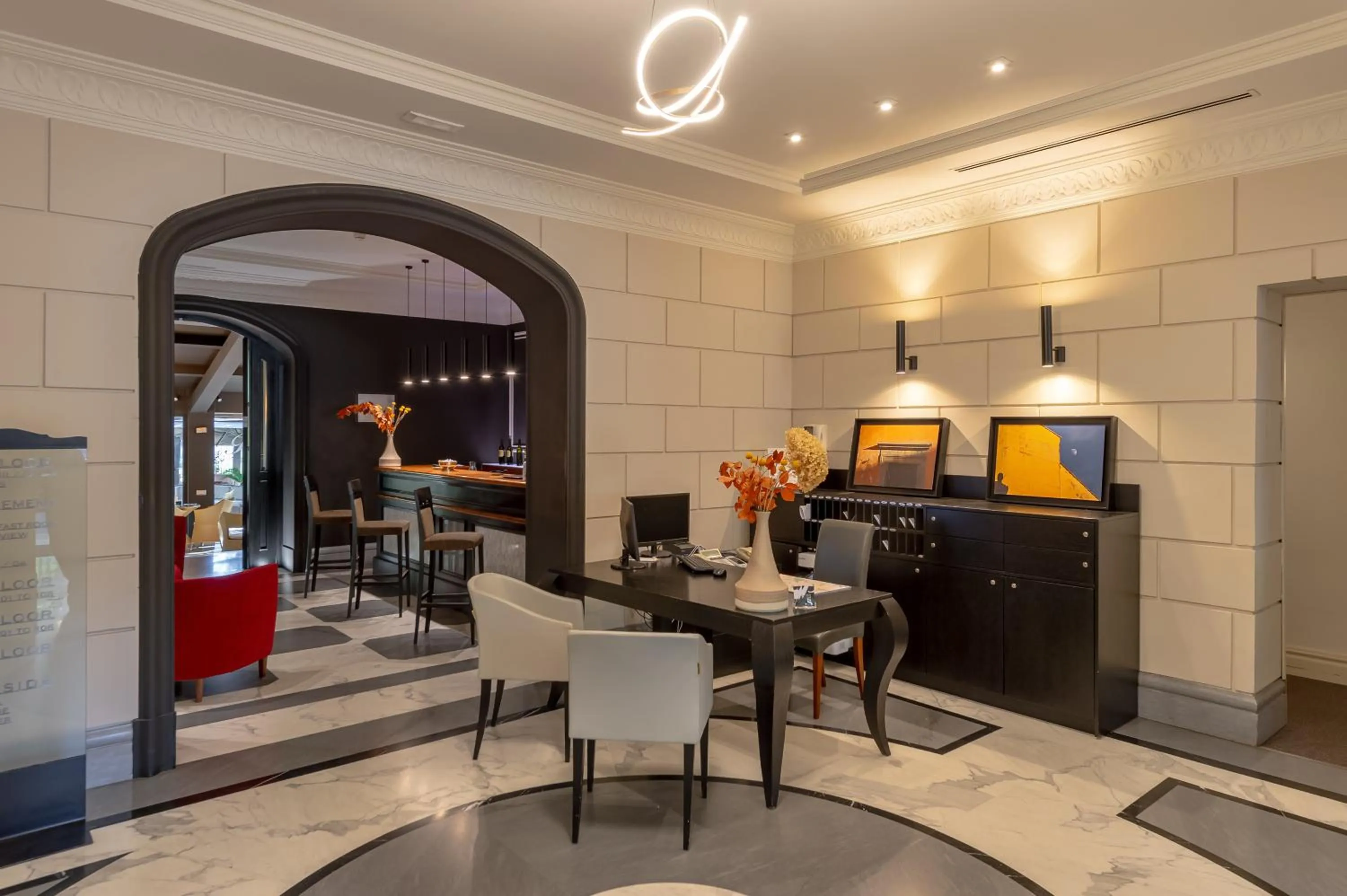 Lobby or reception in Hotel Principe Torlonia