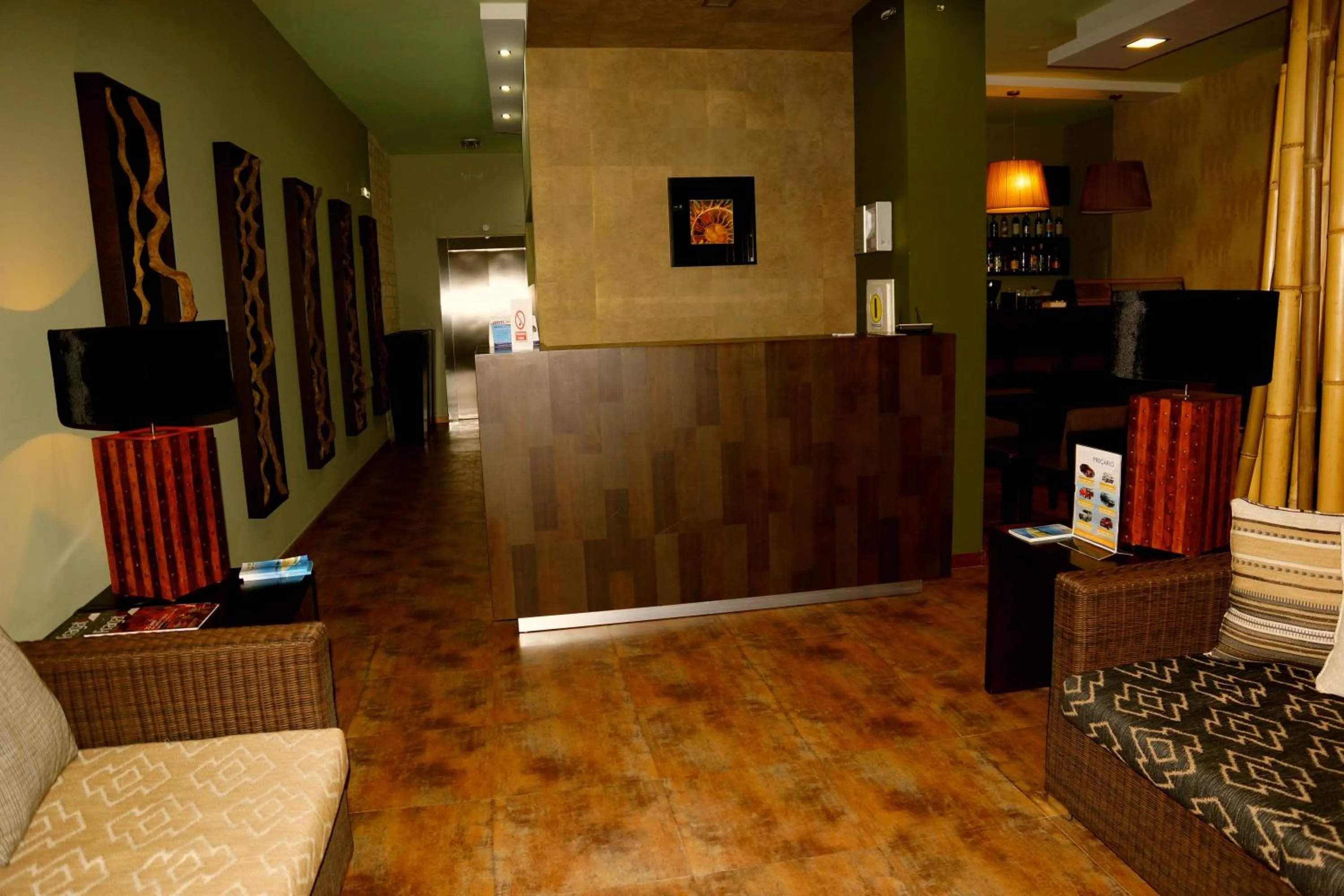 Lobby or reception in Hotel Praia Confort