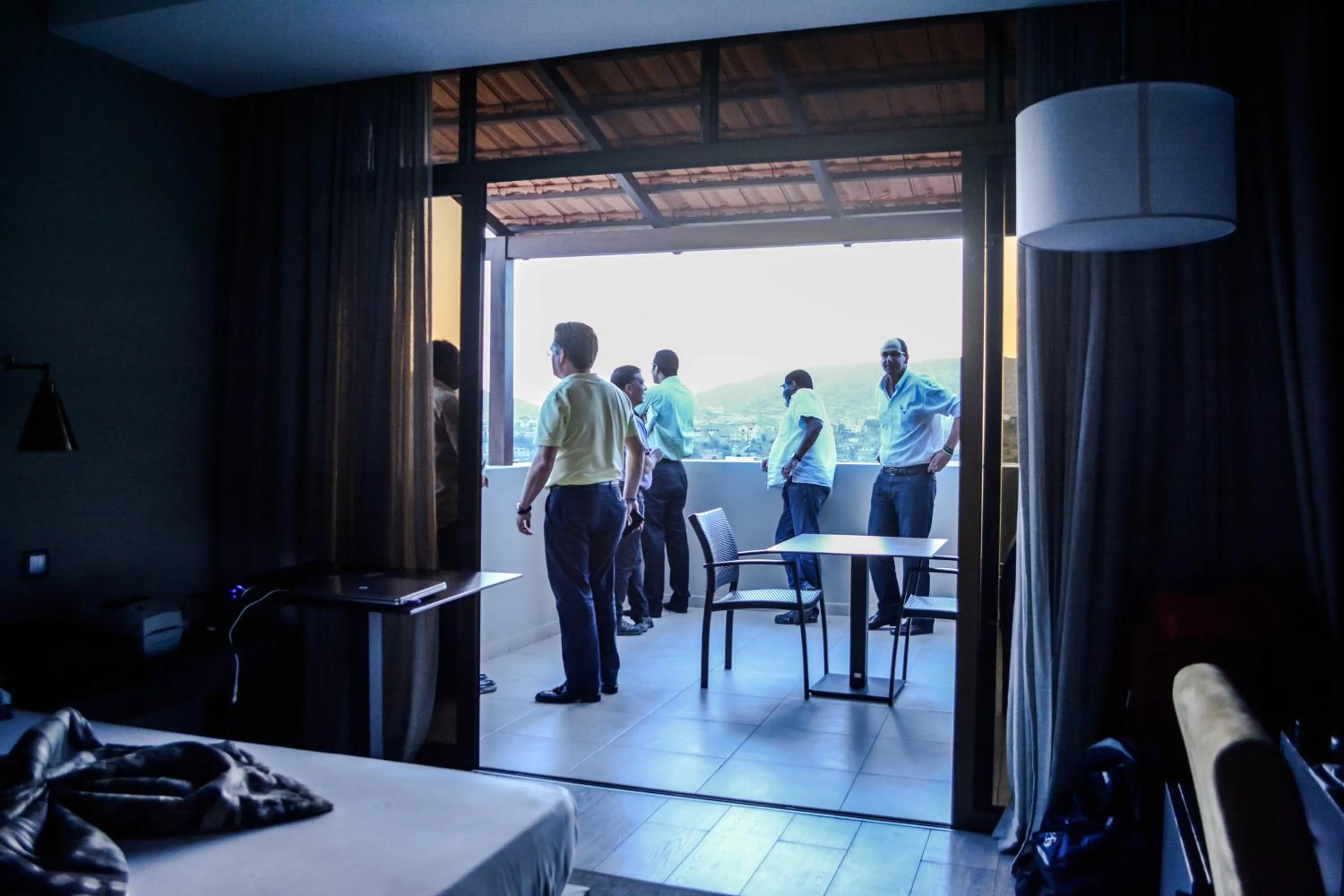 Balcony/Terrace in Hotel Praia Confort