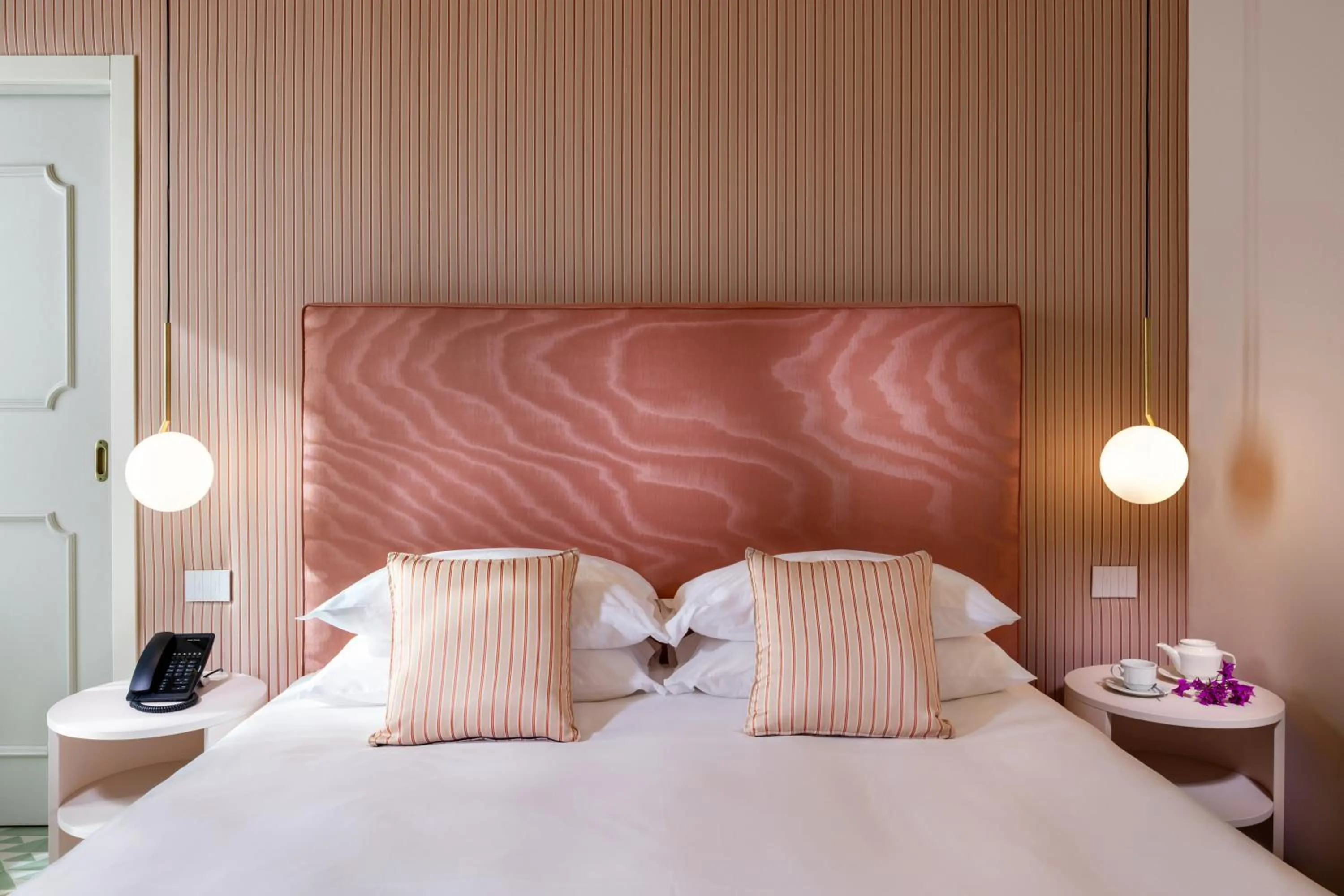 Bed in Hotel Villa Taormina