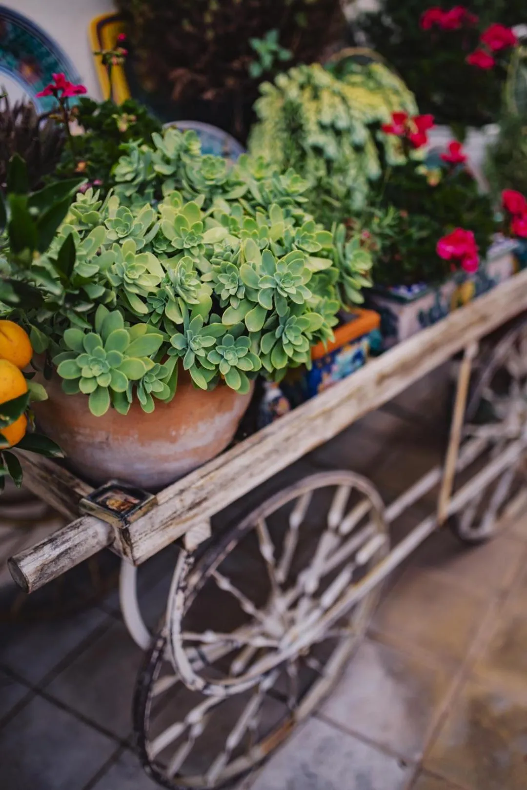 Decorative detail in Hotel Villa Taormina