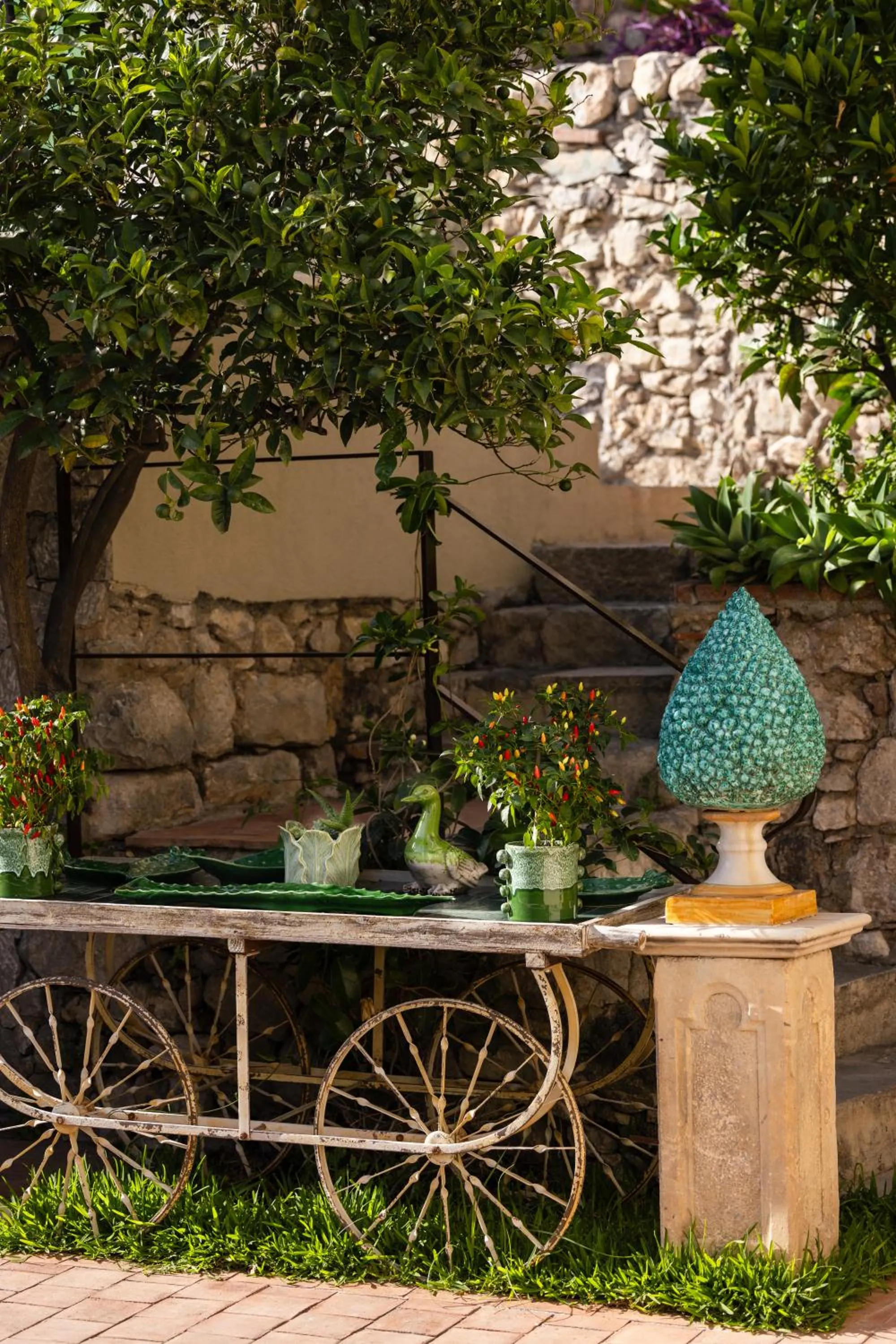 Garden in Hotel Villa Taormina