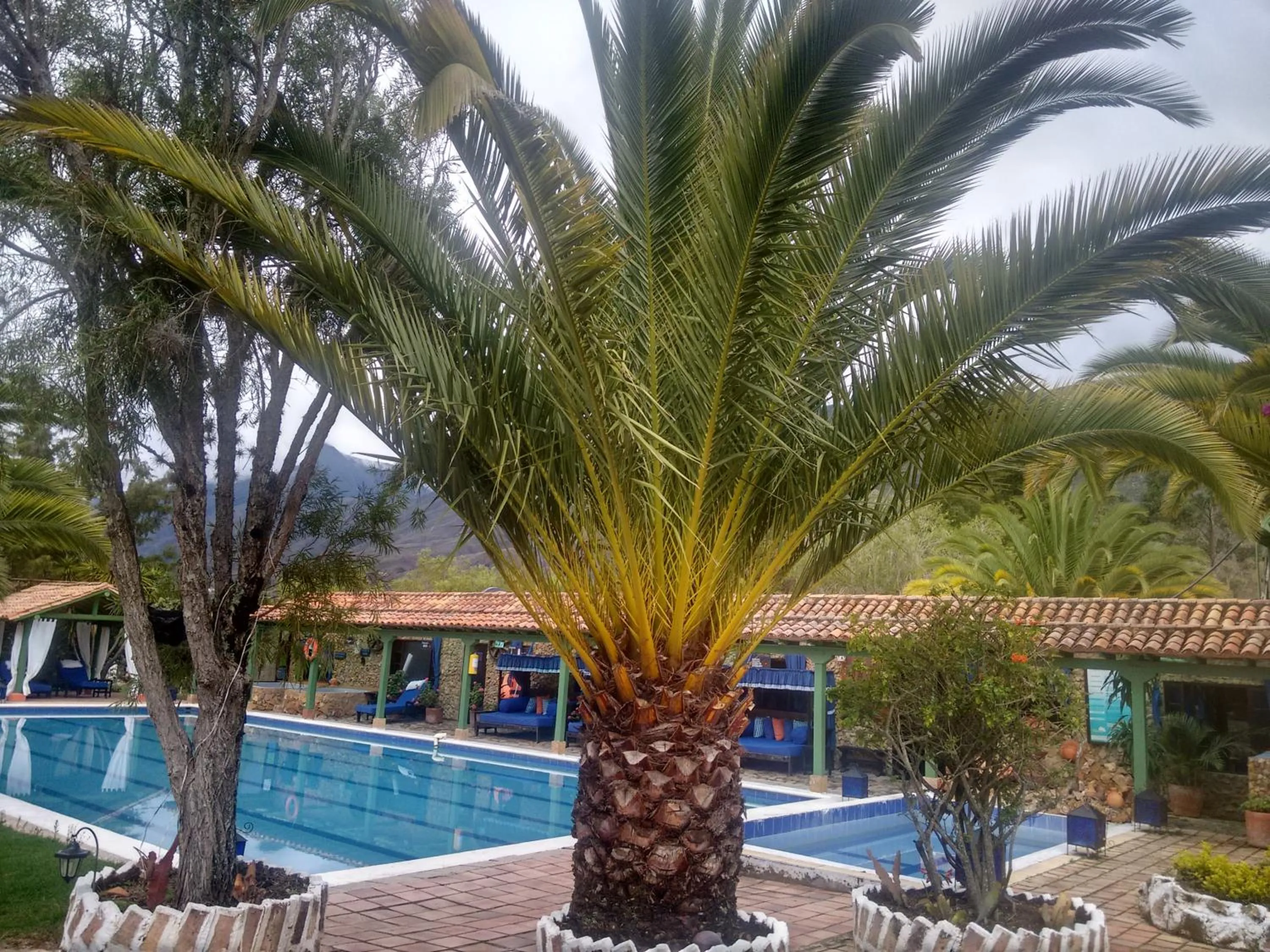 Swimming pool in Hotel Boutique Iguaque Campestre Spa & Ecolodge