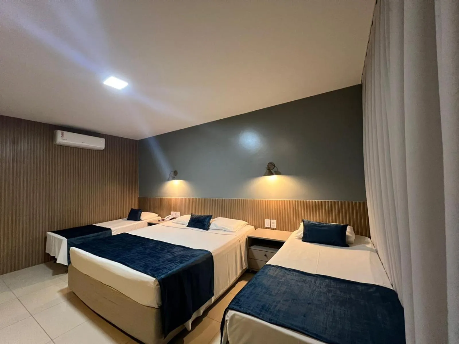 Bed in Hotel Adventure São Luís