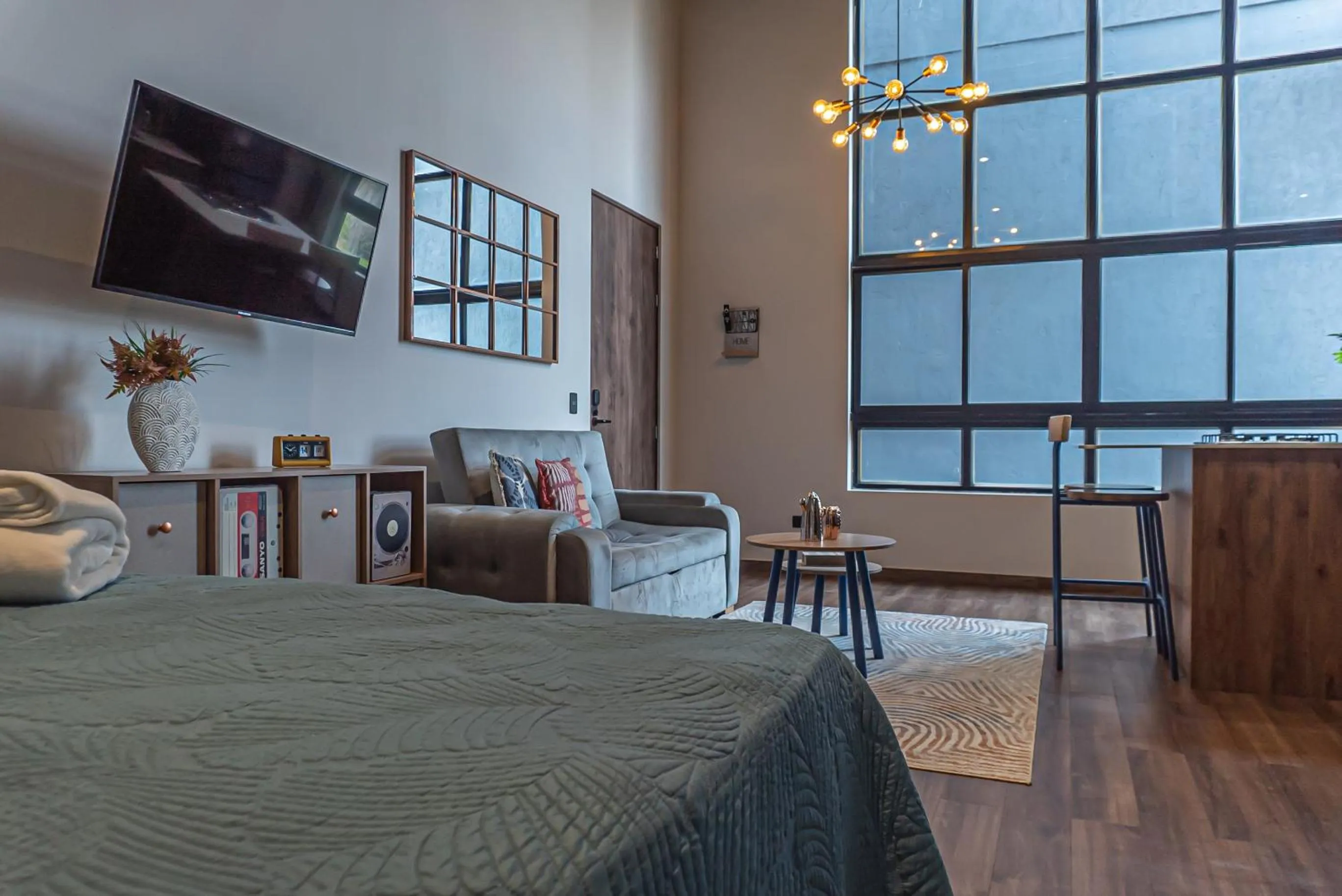 View (from property/room), Bed in Royal Living Poblado