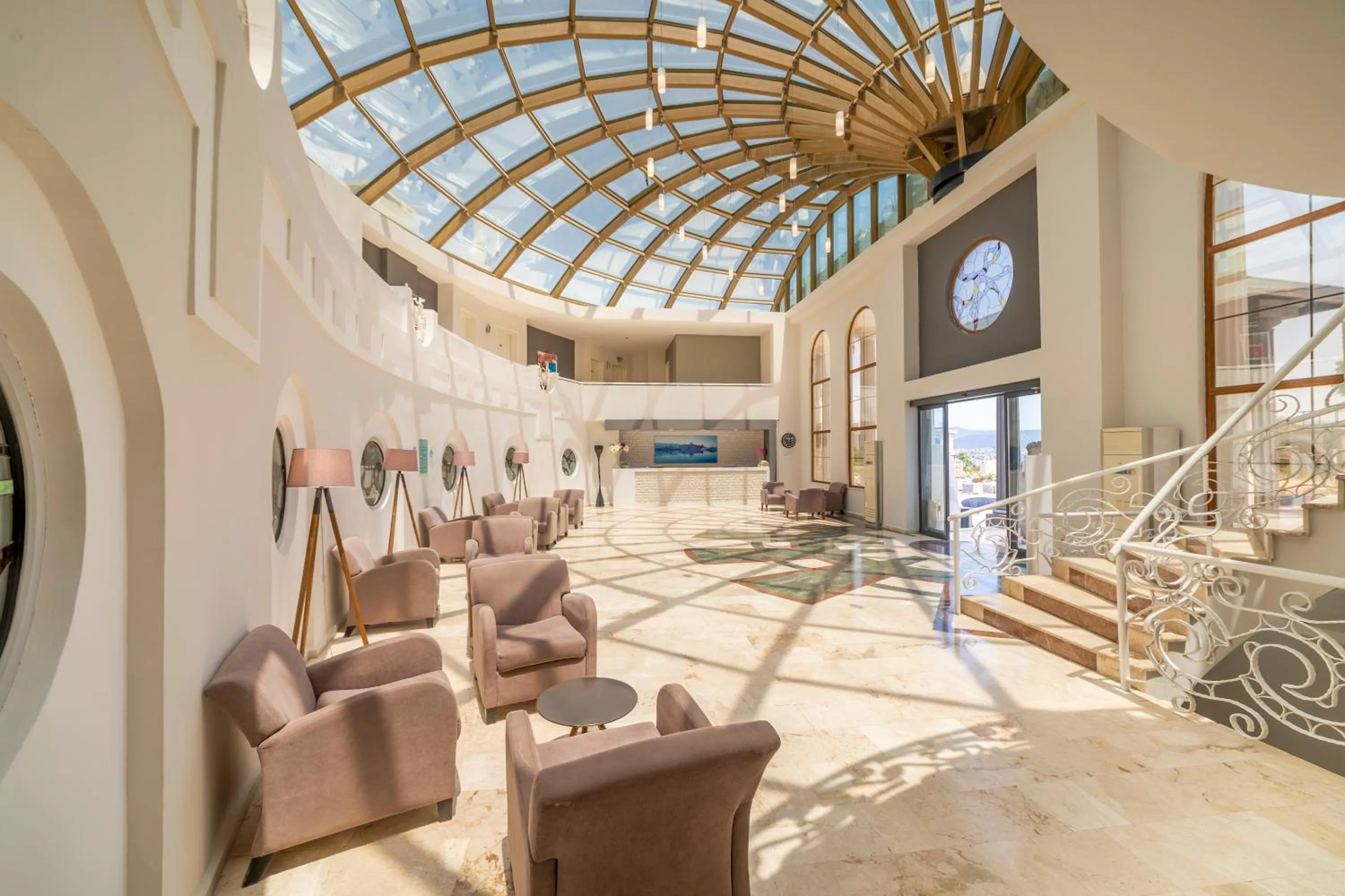 Lobby or reception in Riva Bodrum Resort- Adult Only +16