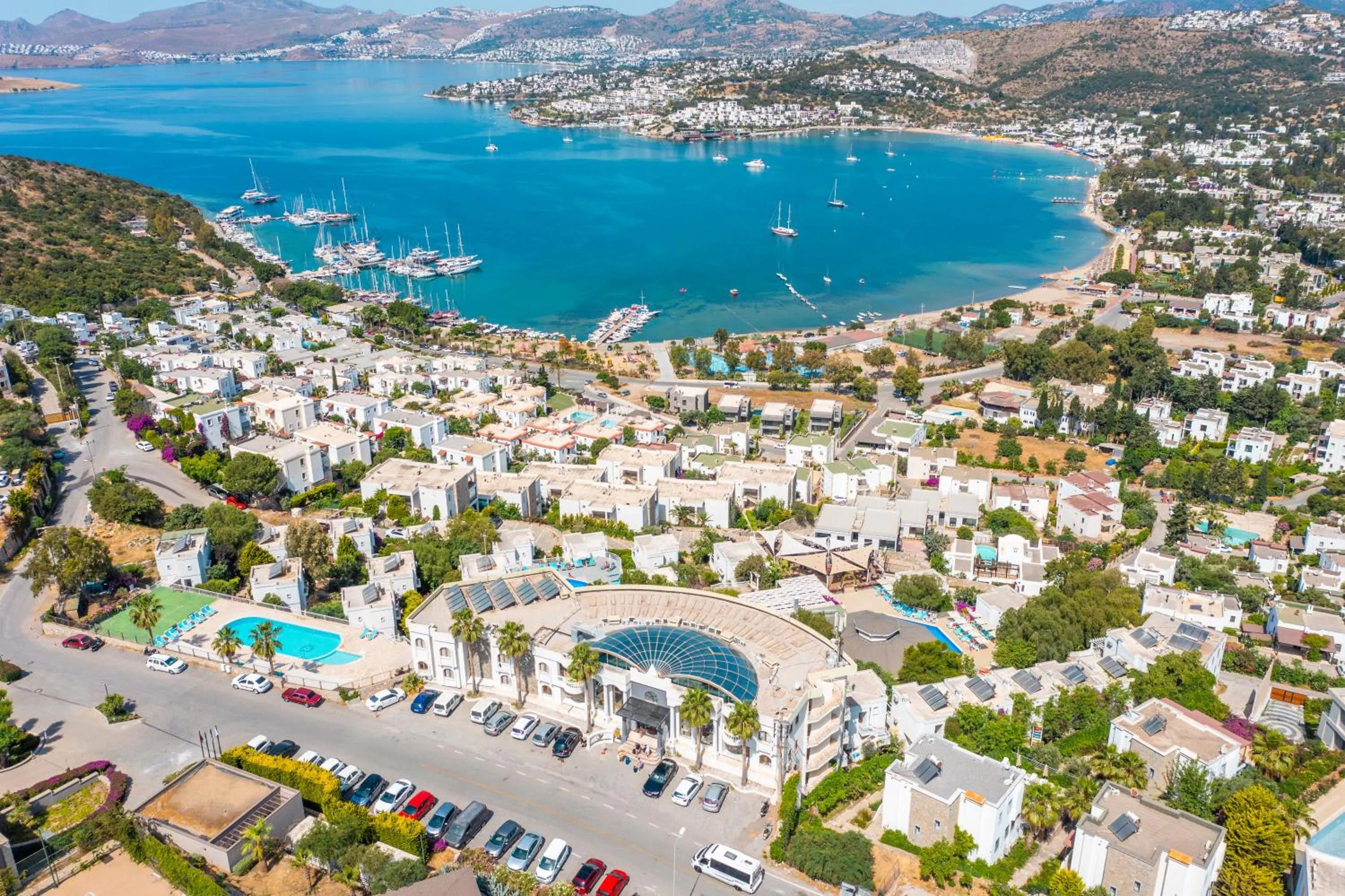 Bird's eye view in Riva Bodrum Resort- Adult Only +16