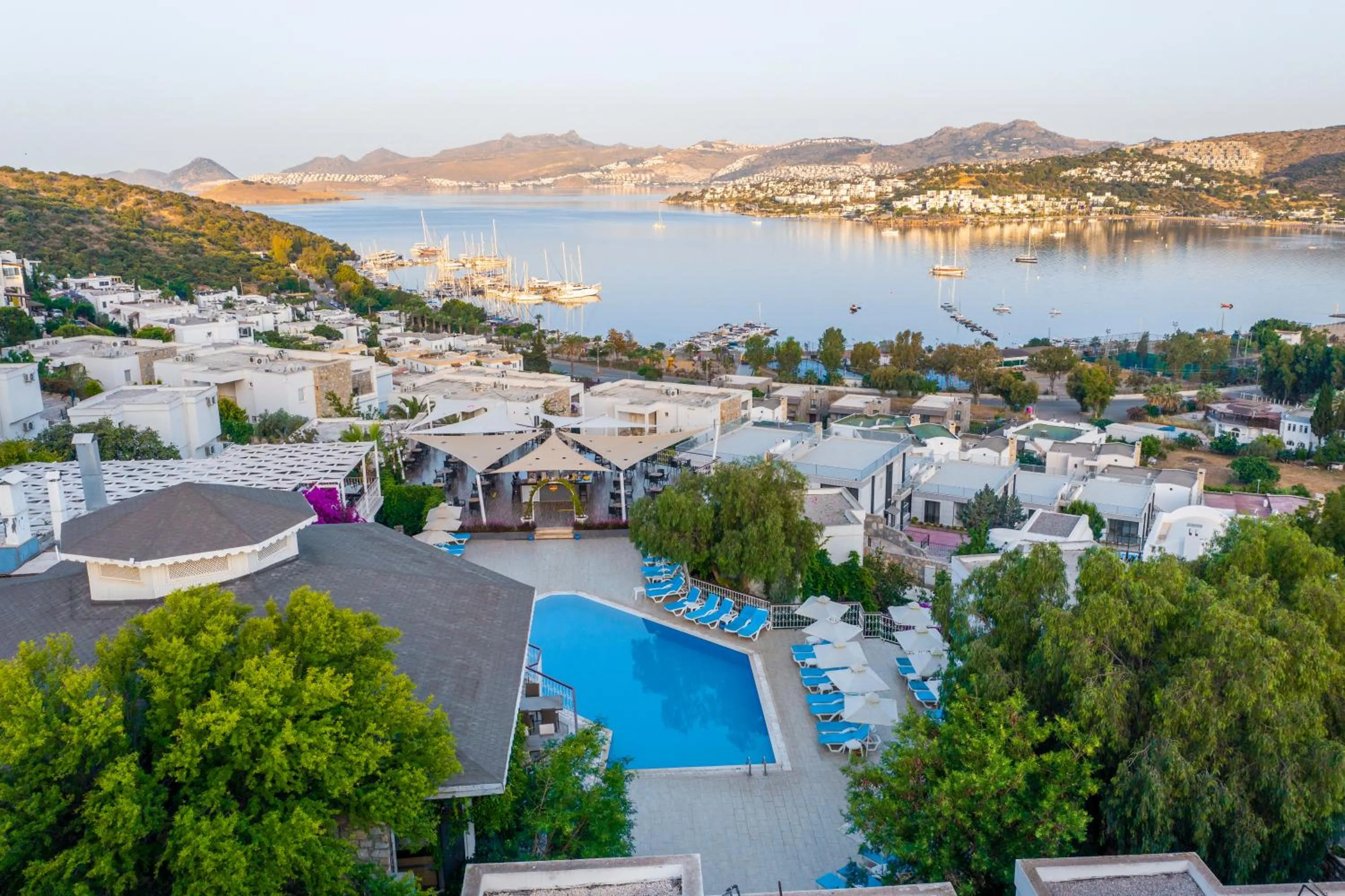 Bird's eye view in Riva Bodrum Resort- Adult Only +16
