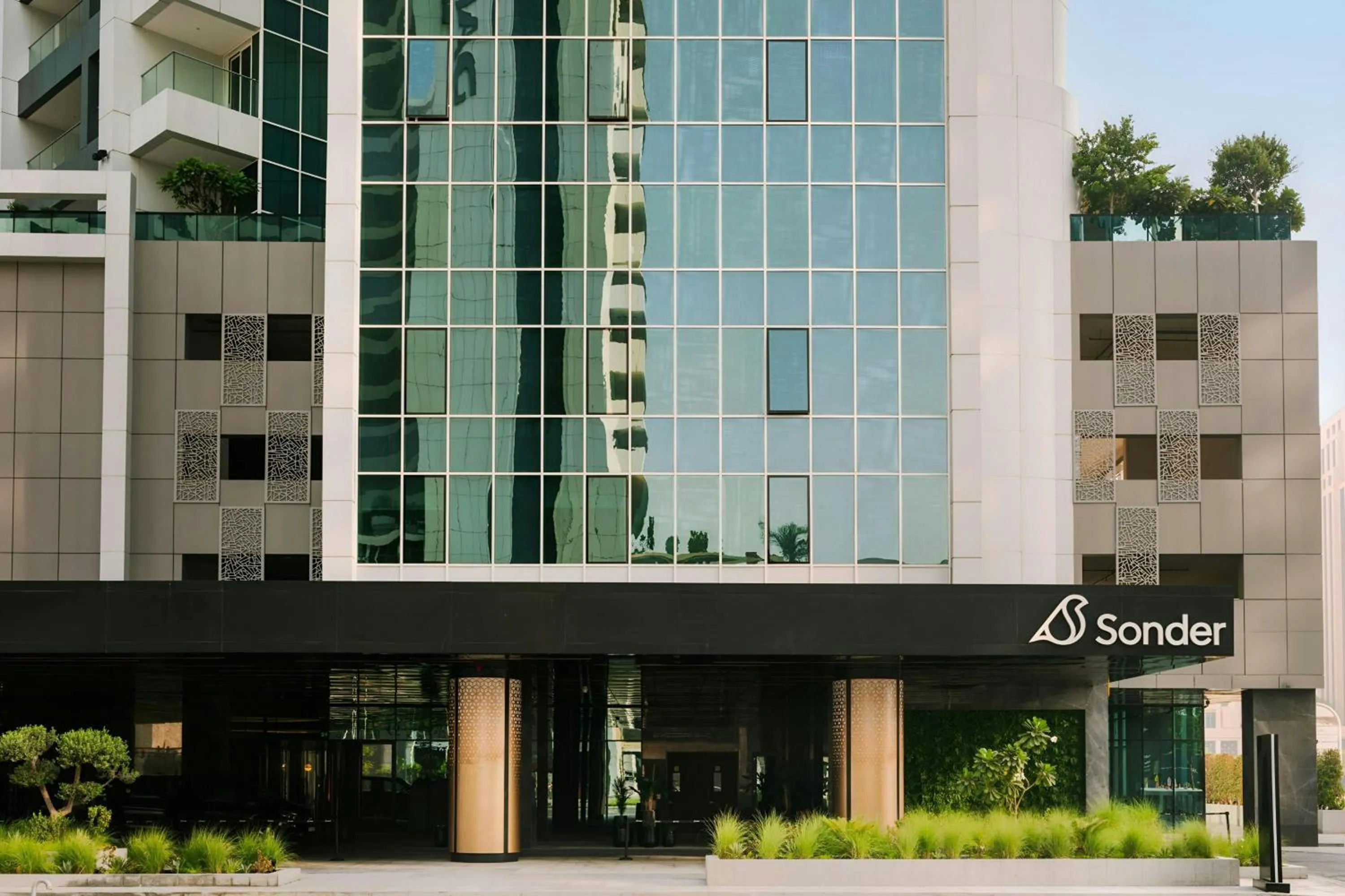 Property building in Sonder by Marriott Bonvoy Business Bay Apartments