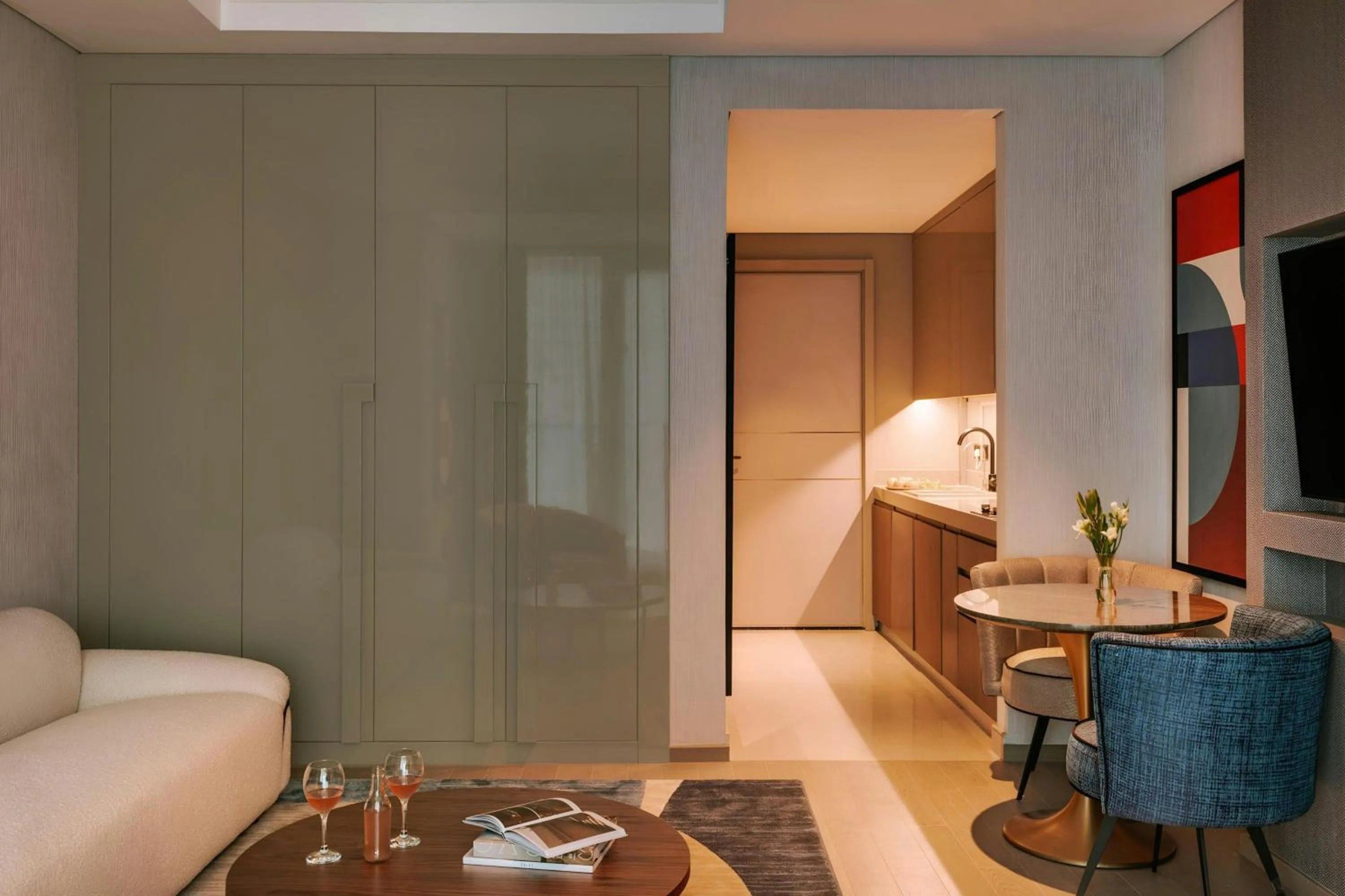 Living room in Sonder by Marriott Bonvoy Business Bay Apartments