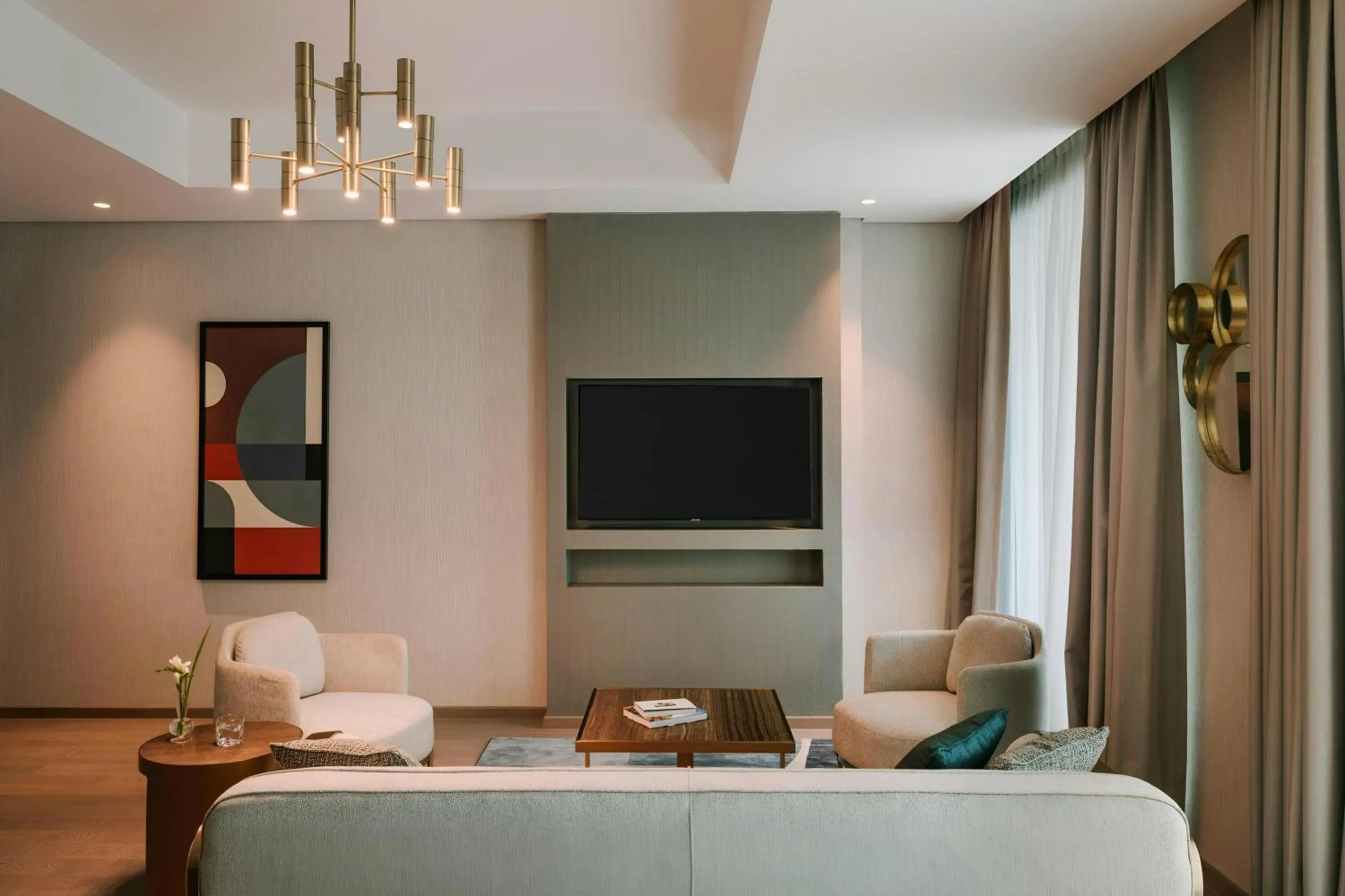 Living room in Sonder by Marriott Bonvoy Business Bay Apartments