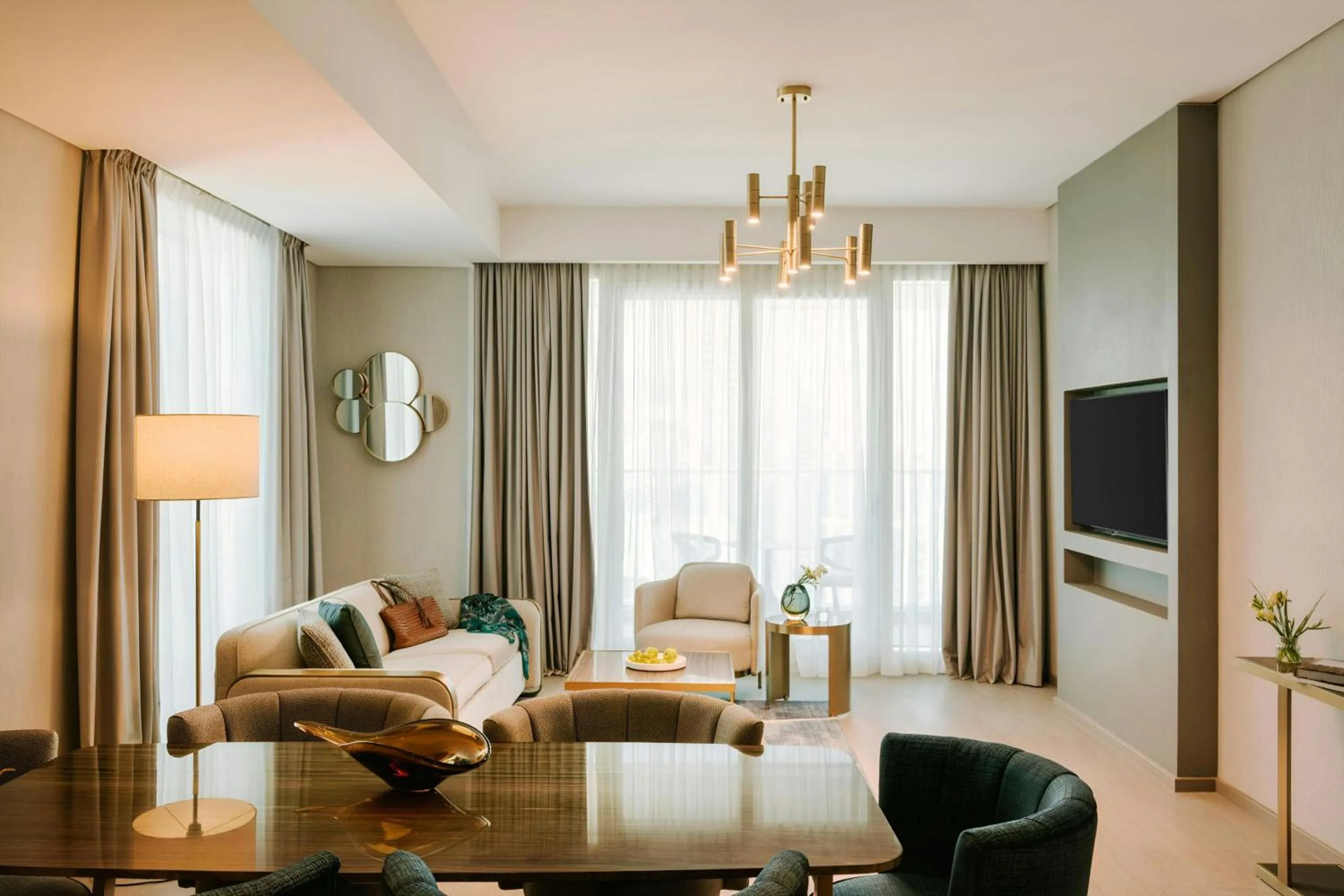 Living room in Sonder by Marriott Bonvoy Business Bay Apartments