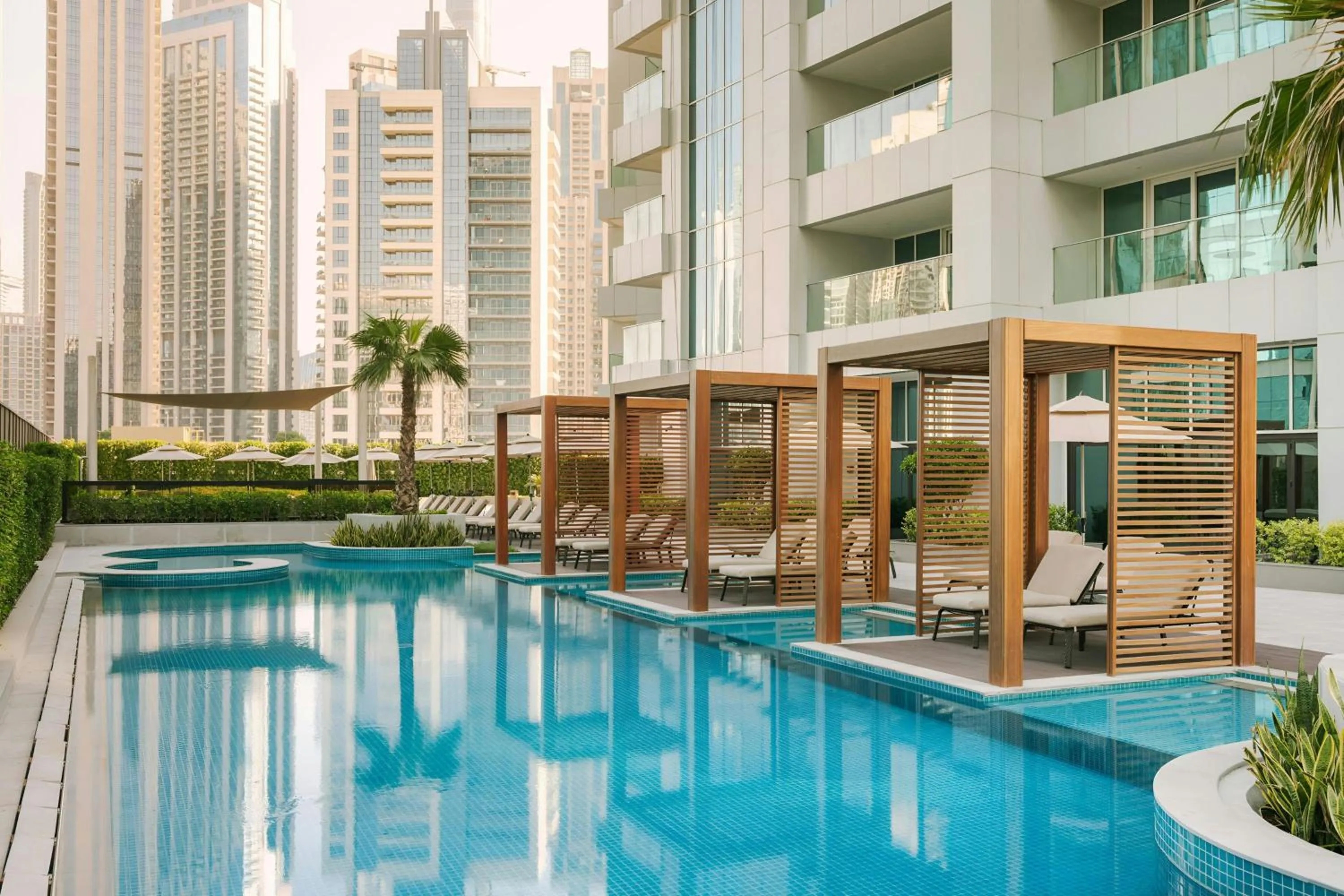 Swimming pool in Sonder by Marriott Bonvoy Business Bay Apartments