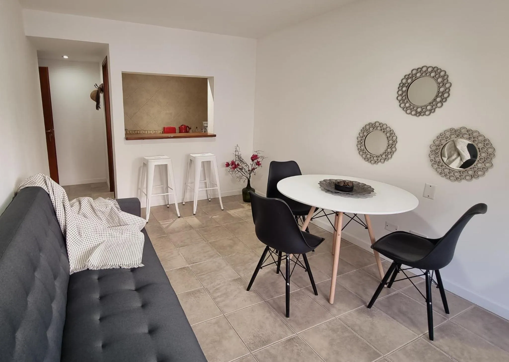 Living room in Isla Bonita Suites