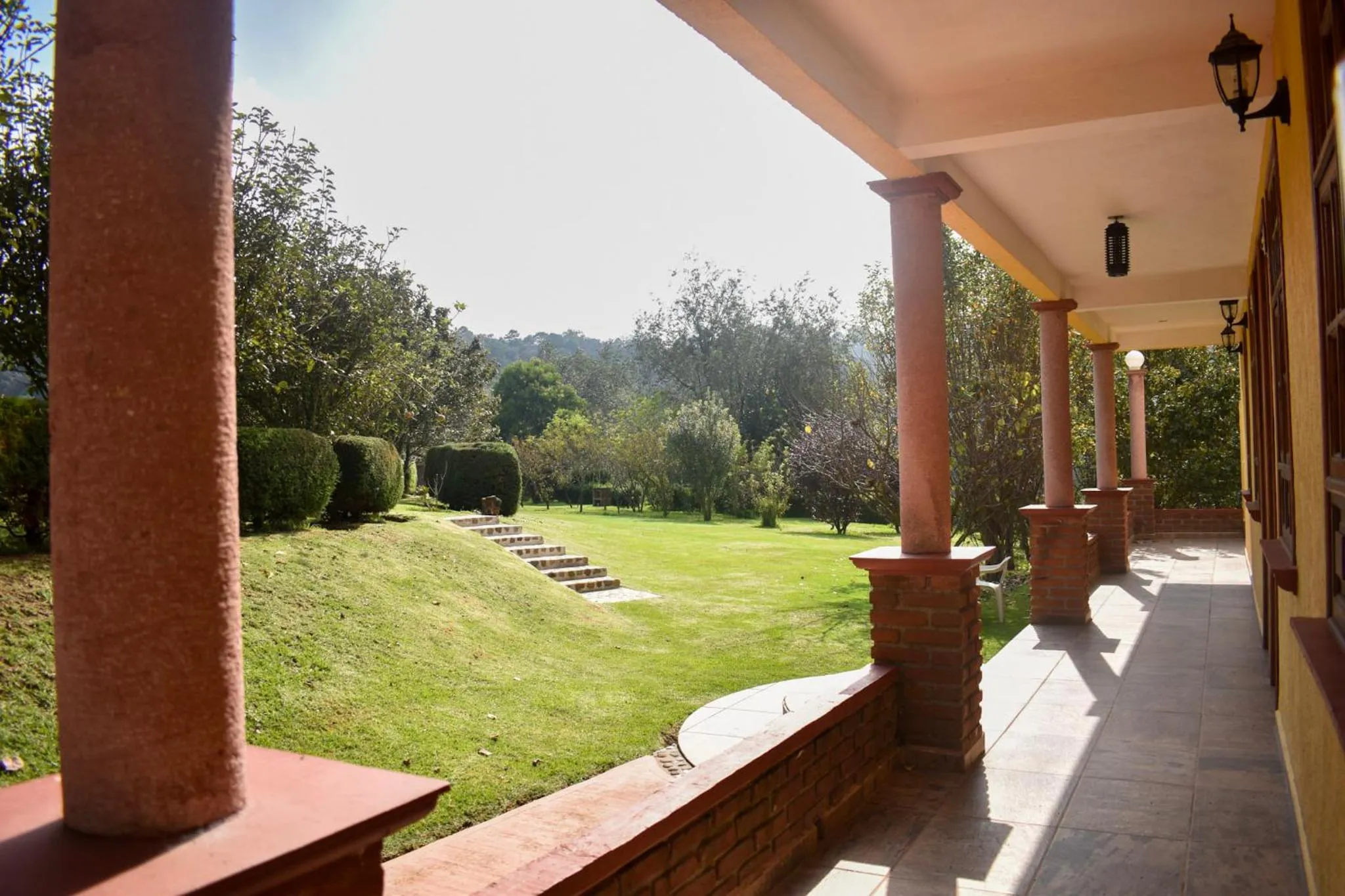 Garden in Finca Marix, Villa del Carbón
