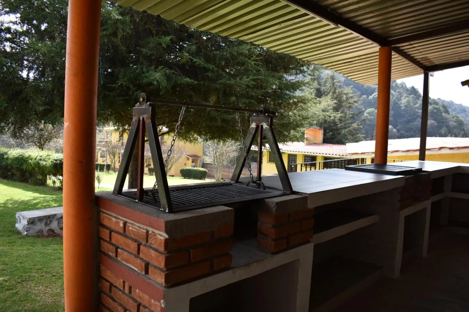 BBQ facilities in Finca Marix, Villa del Carbón