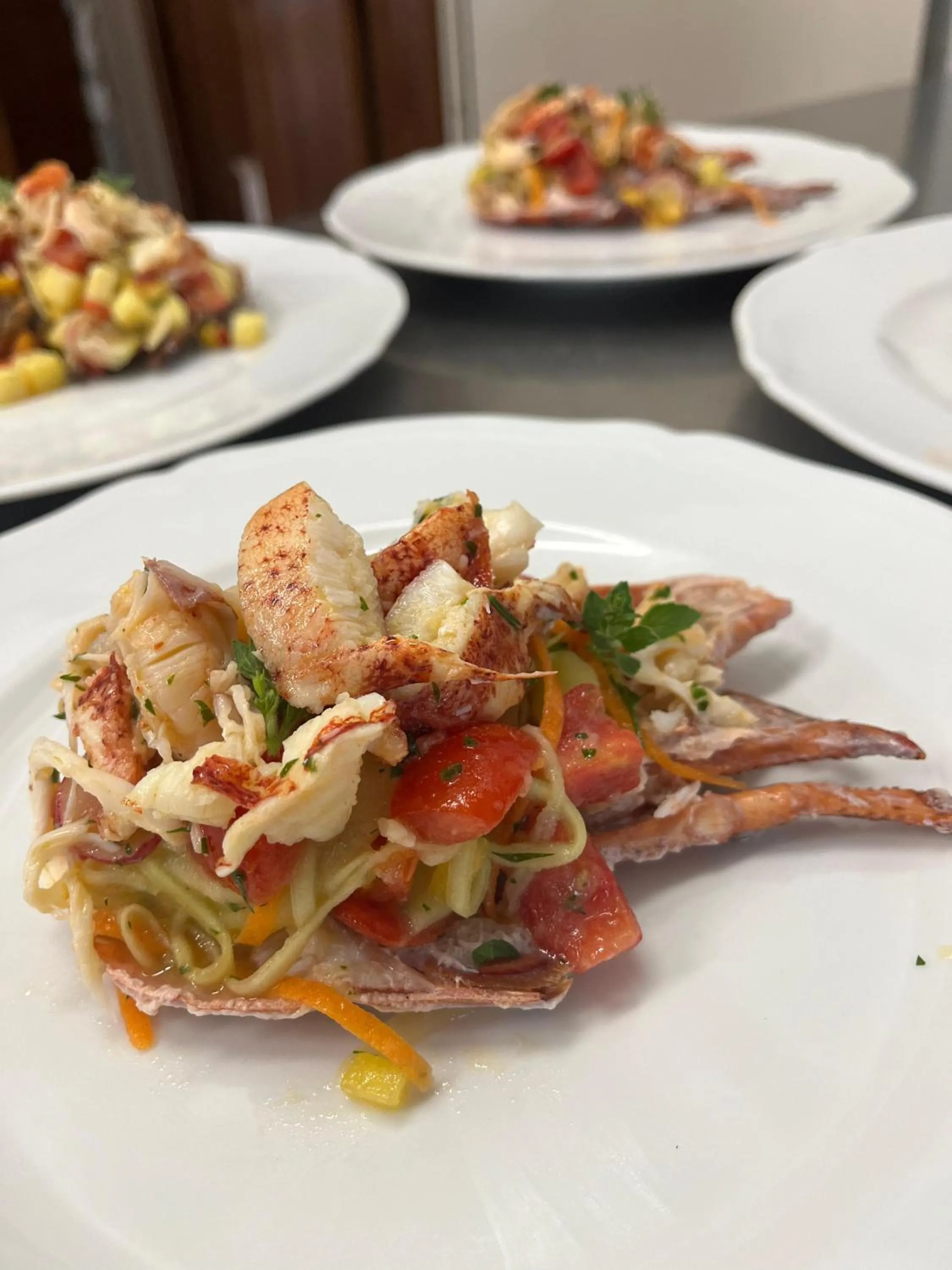 Food close-up in Relais Osteria Dell'Orcia