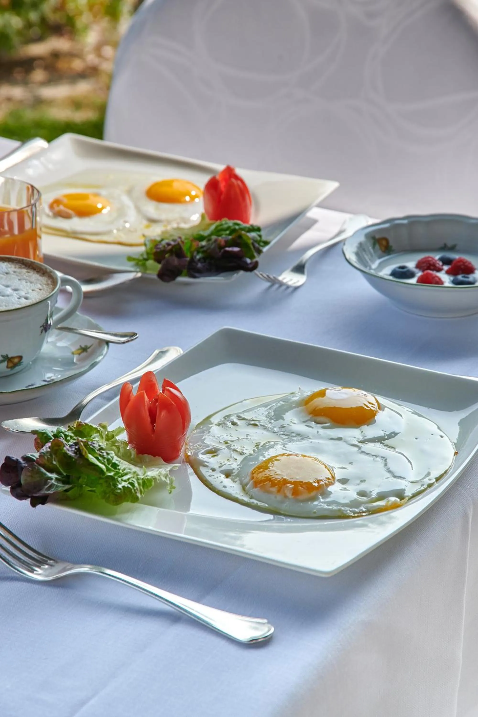 Buffet breakfast in Relais Osteria Dell'Orcia