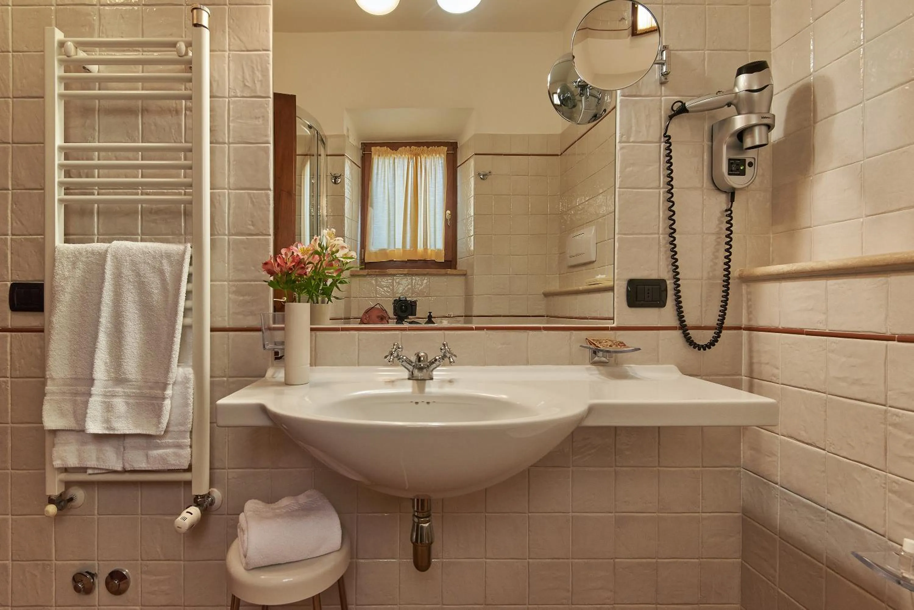 Bathroom in Relais Osteria Dell'Orcia