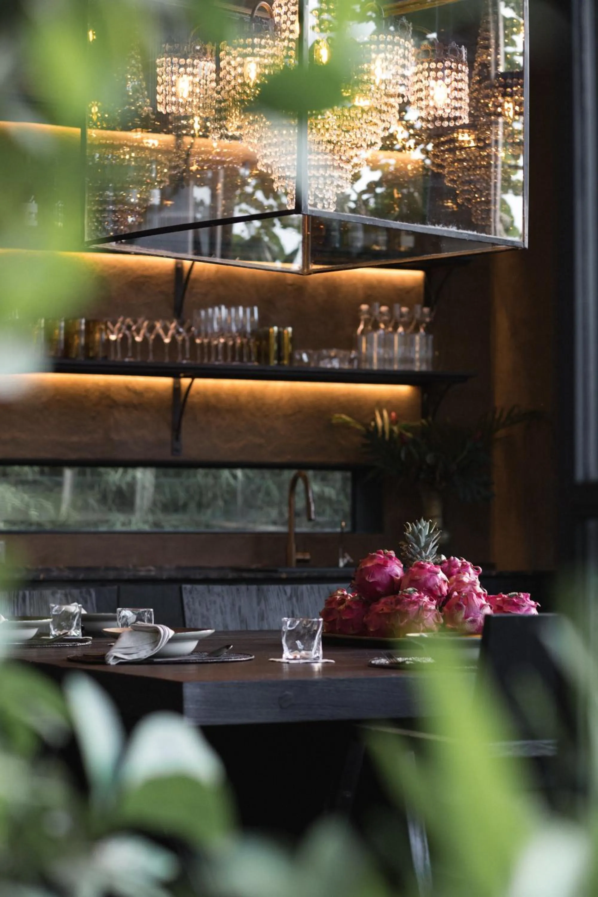 Lounge or bar in The Bohemian Bali, a Member of Design Hotels