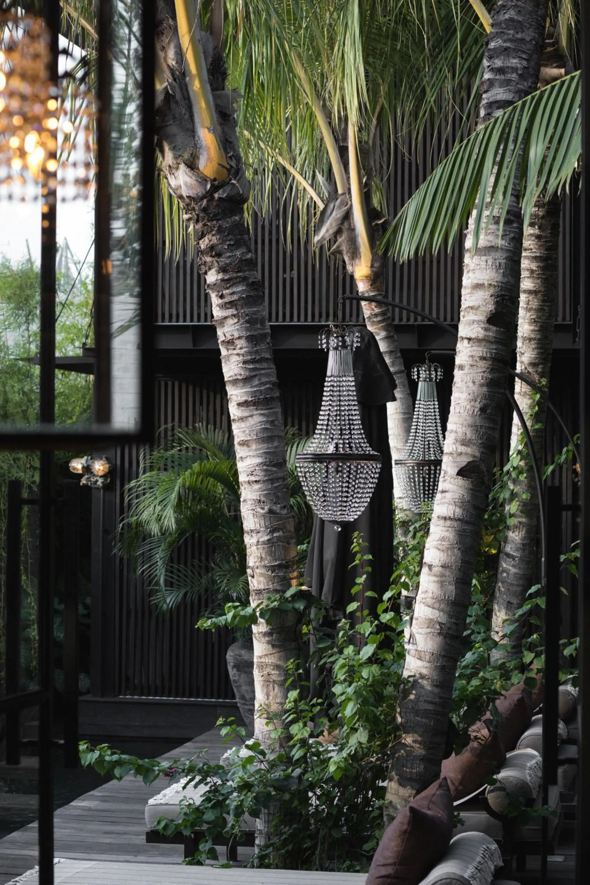 sunbed in The Bohemian Bali, a Member of Design Hotels
